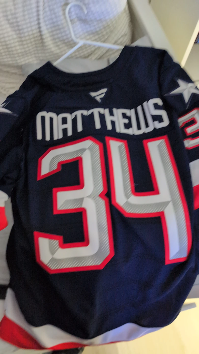 Fanatics USA Hockey Jersey Matthews #34 Size 56 - photo 4