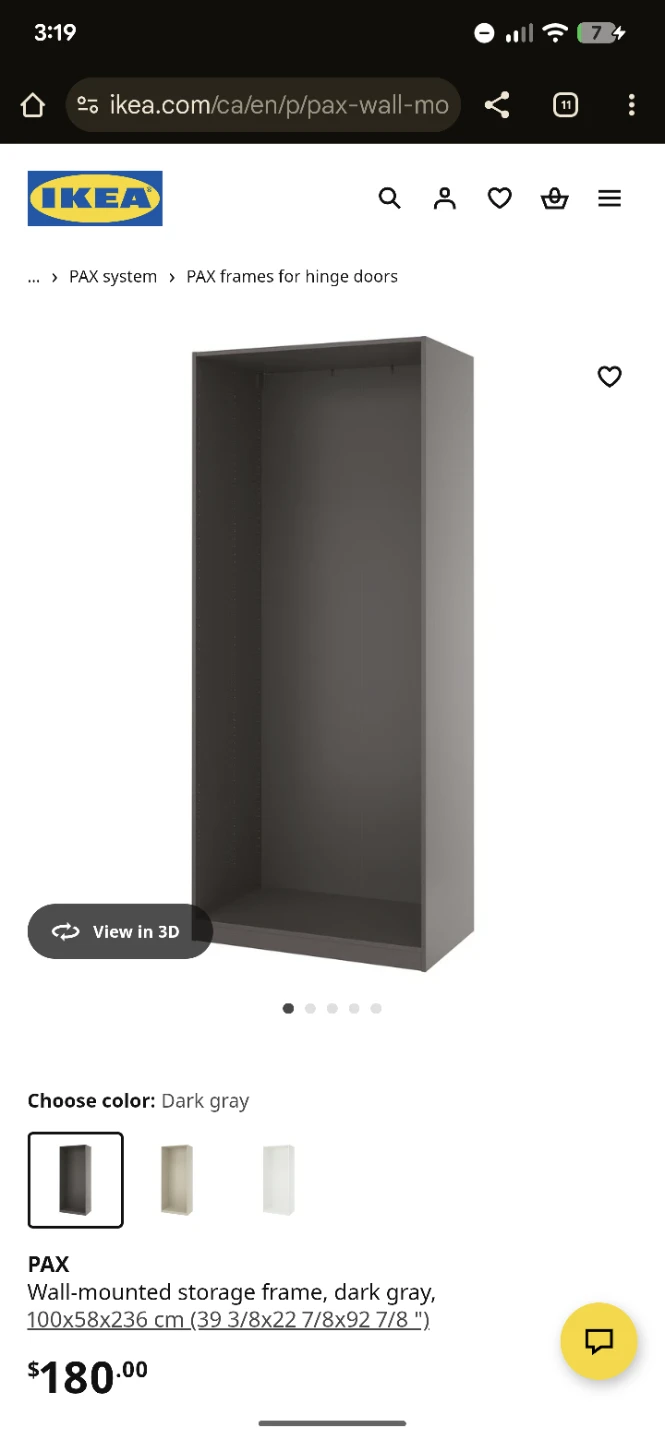 Ikea PAX wardrobe with drawers and accessories - photo 3
