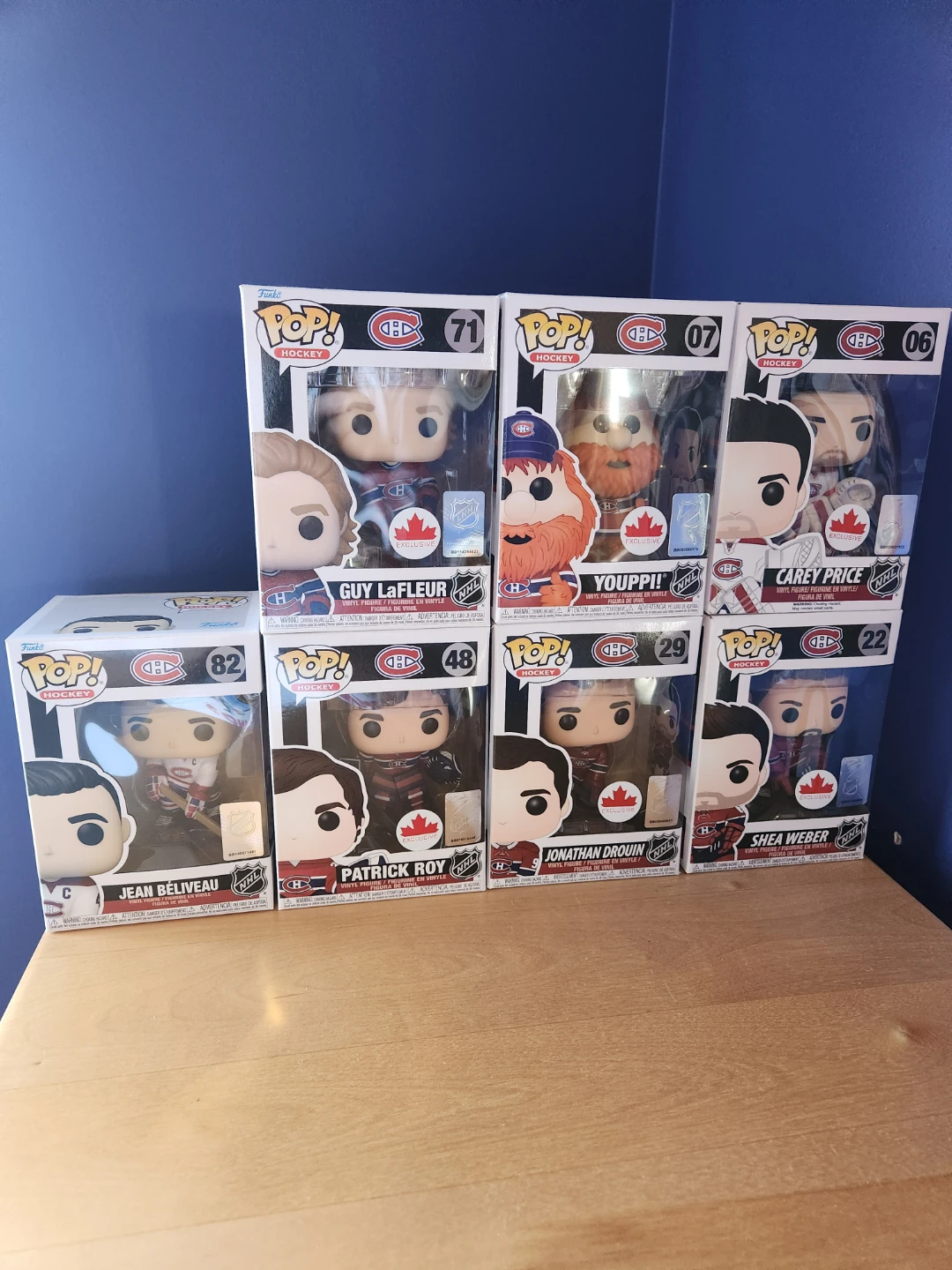 Funko Pop! Hockey Montreal Canadiens Figures, Lot Sale