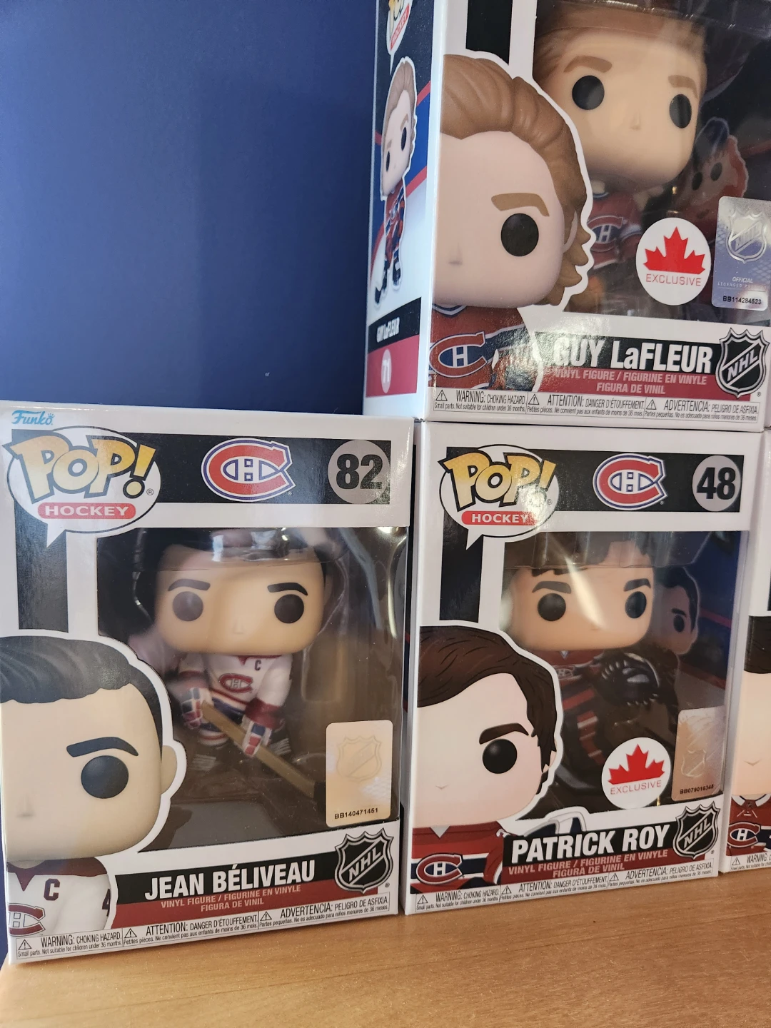 Funko Pop! Hockey Montreal Canadiens Figures, Lot Sale - photo 3