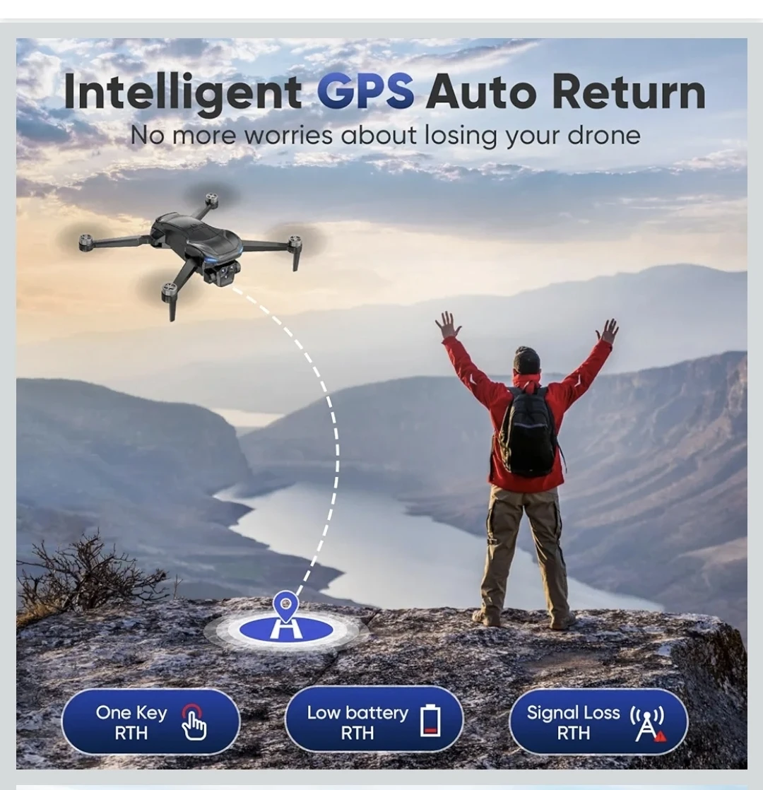 4K Camera Drone with Remote Control - photo 2