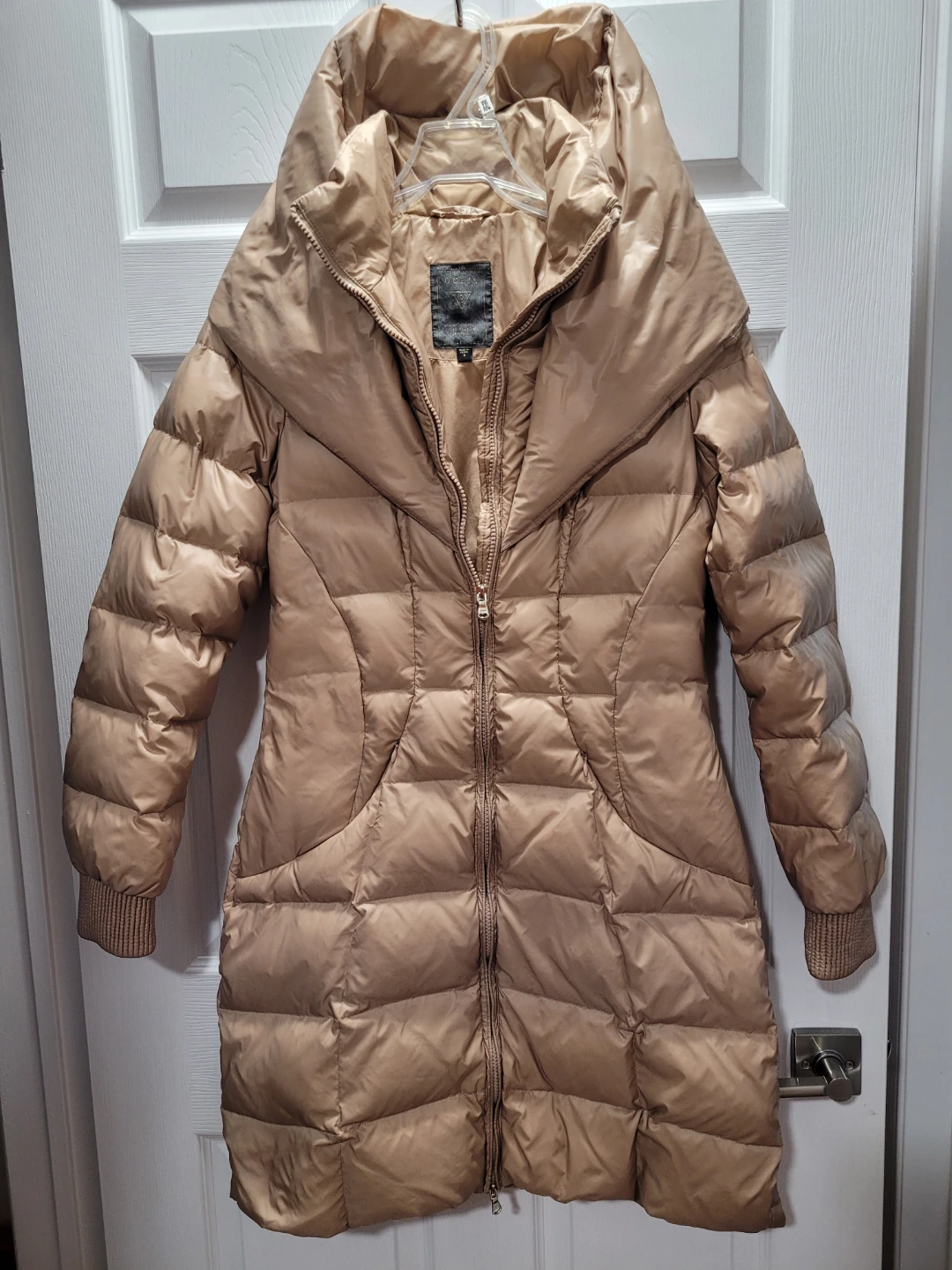 Puffer Coat - Gold
