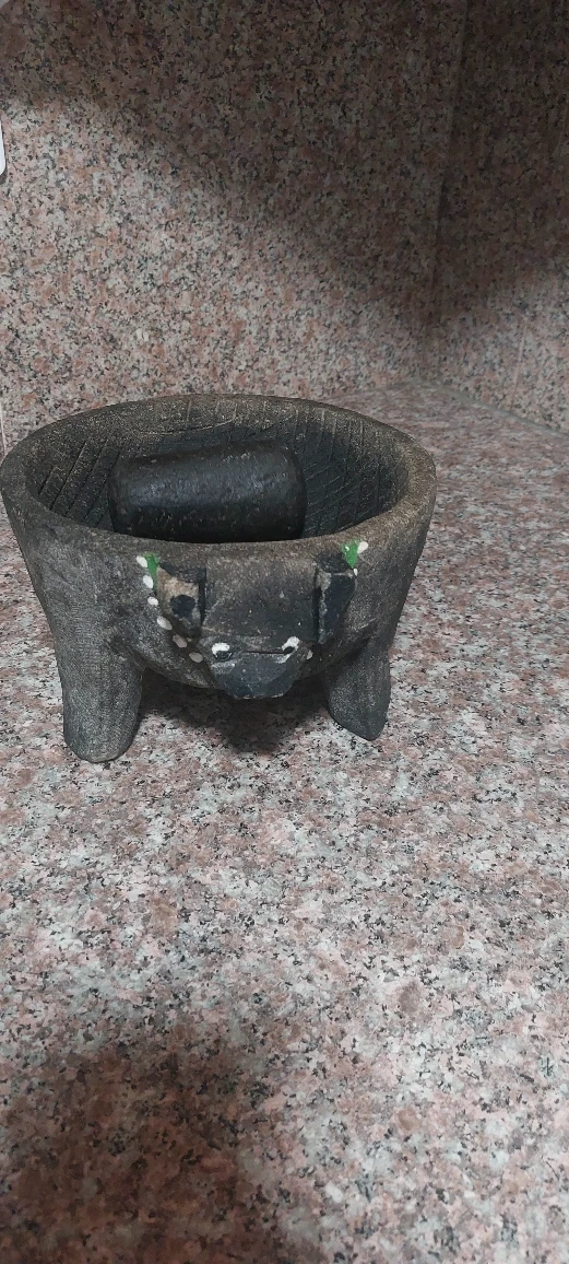 Stone Mortar and Pestle Set