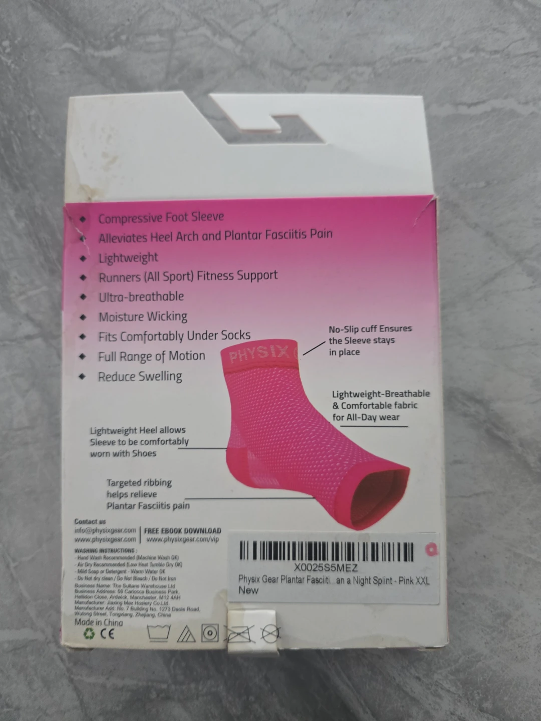 XXL-Physix Gear Compression Ankle Sleeves, Lightweig - photo 4