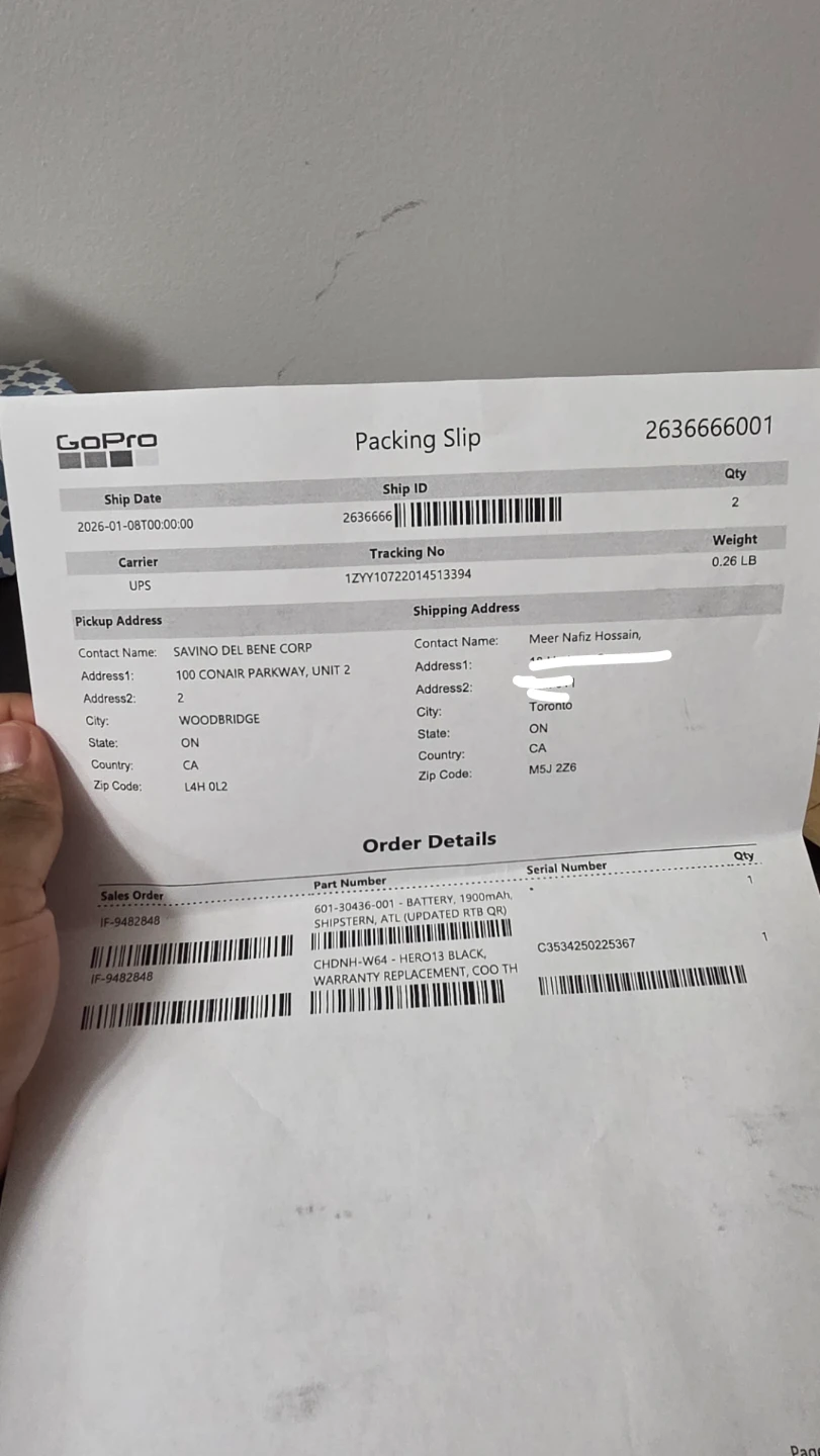 Unopened GoPro Hero13 Black with Battery - photo 4