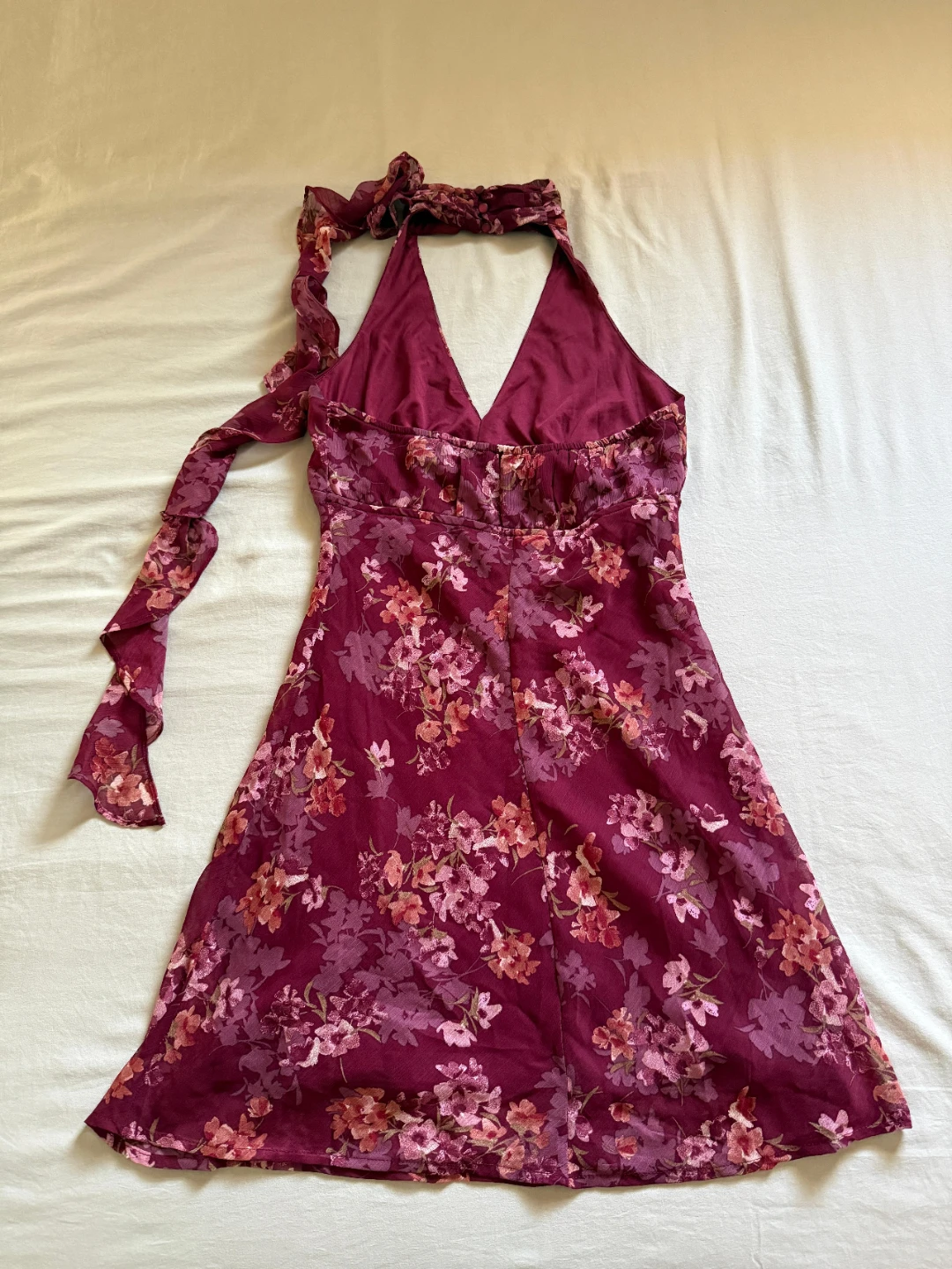 Floral Halter Dress - photo 2