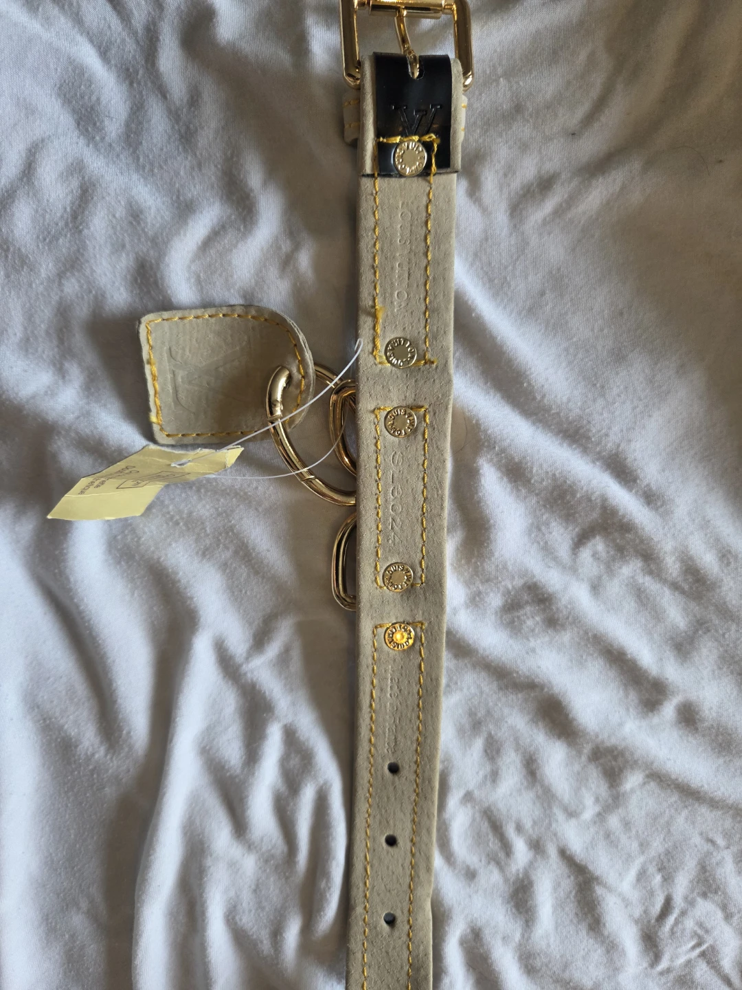 Louis Vuitton designer small Dog Collar - photo 2