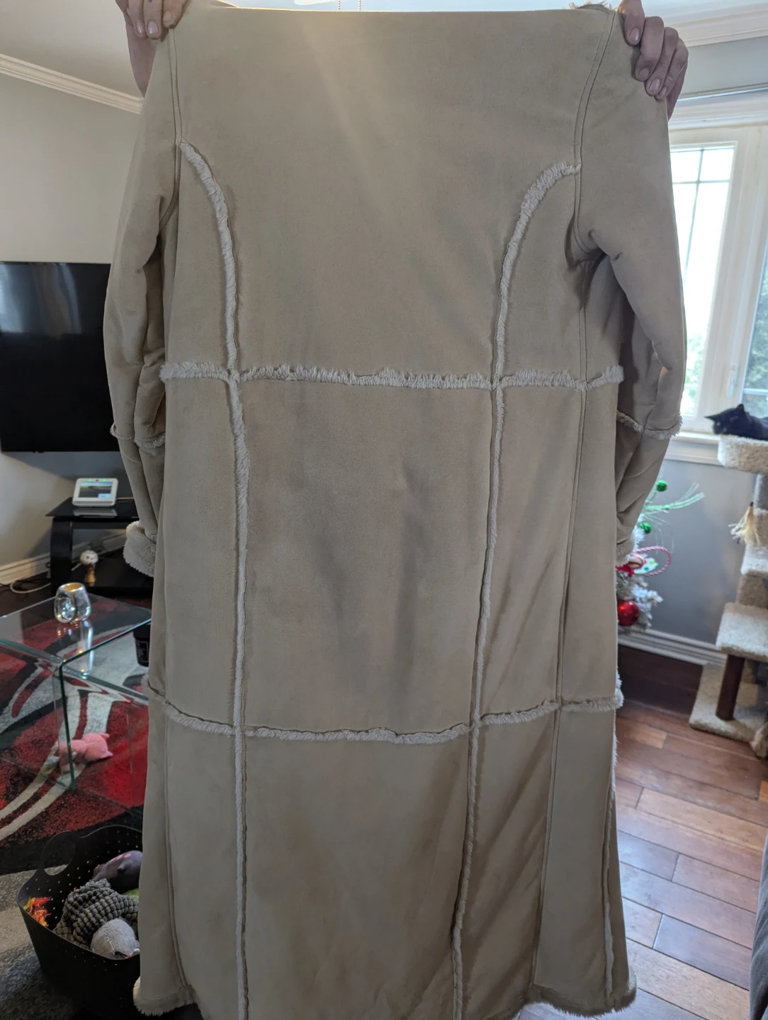 Fairweather S/P Beige Faux Shearling Coat - photo 4