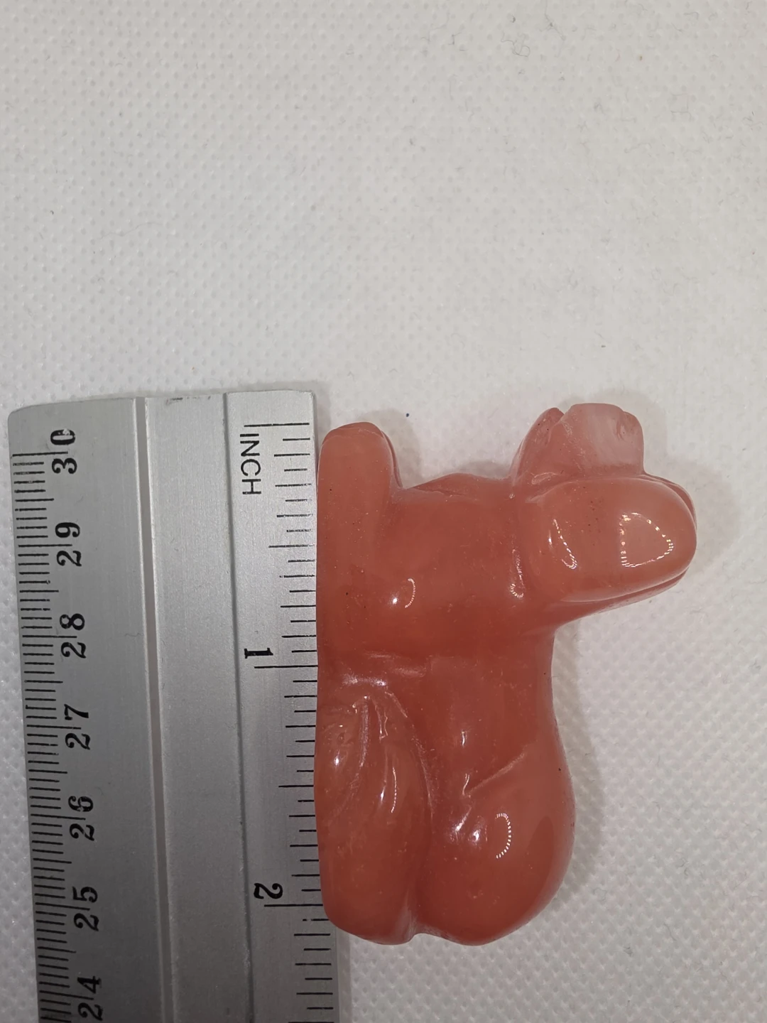 Smelted quartz red dog - Clifford