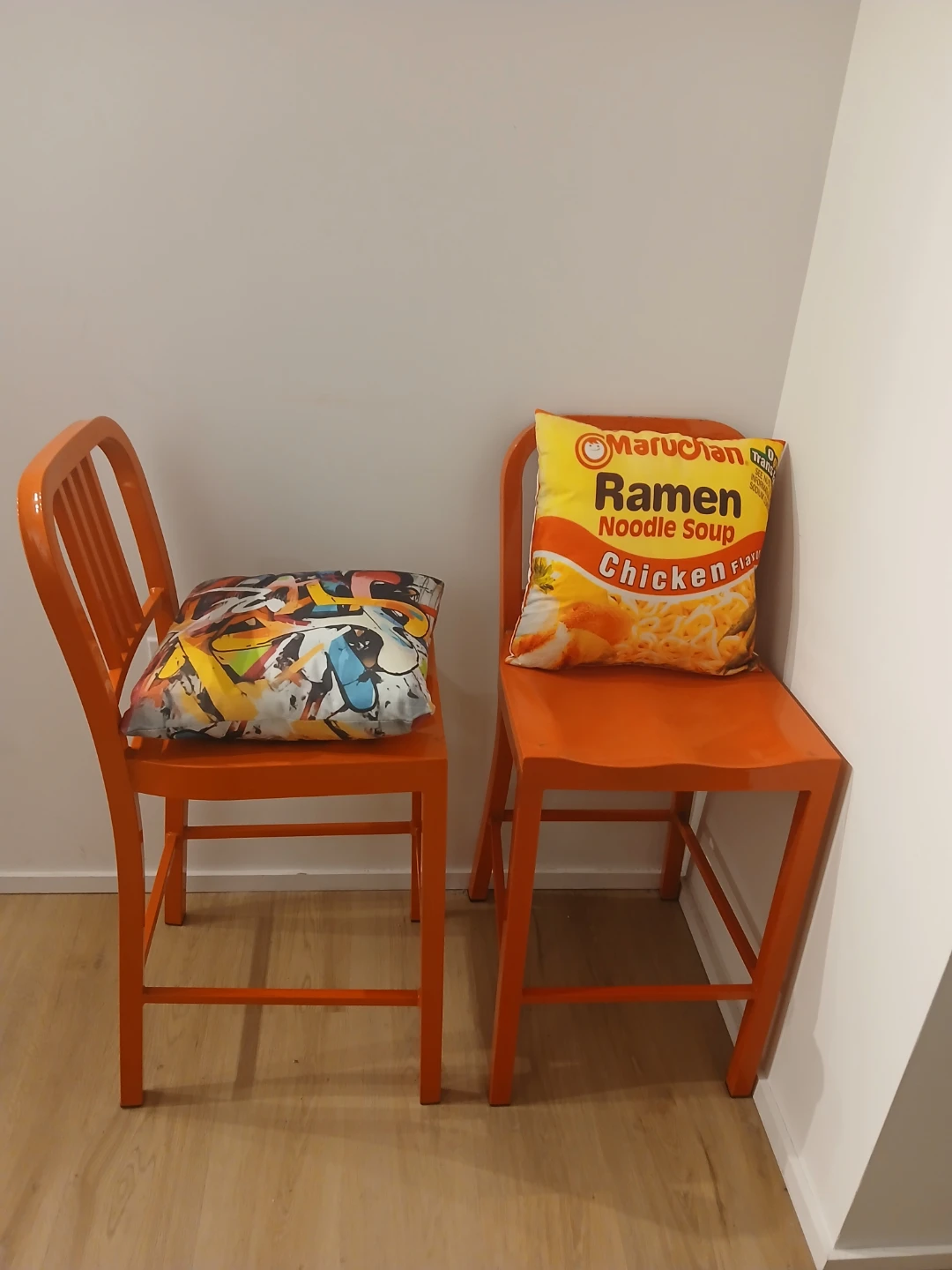 Orange Tolix Marais High Stools (Set of 2) 🥕 - photo 4