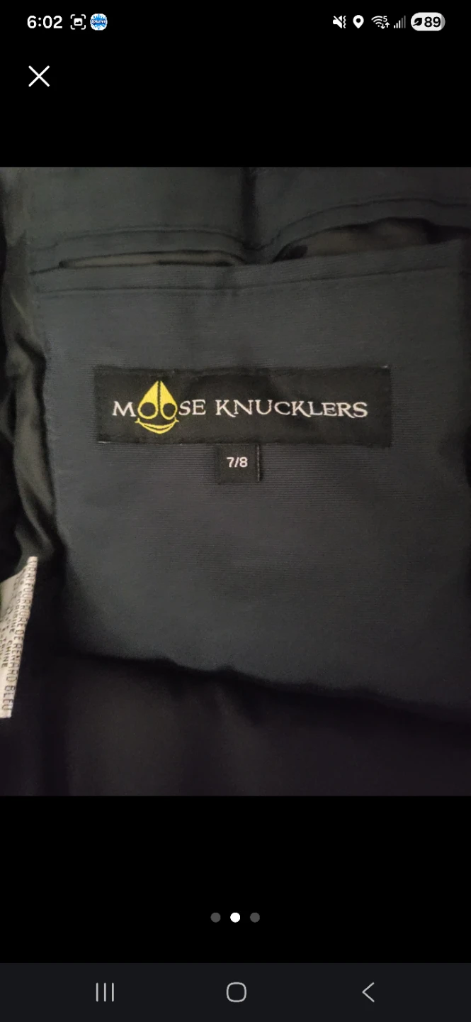 Moose Knuckle Winter Jacket Size 7/8 (Kids) - photo 2