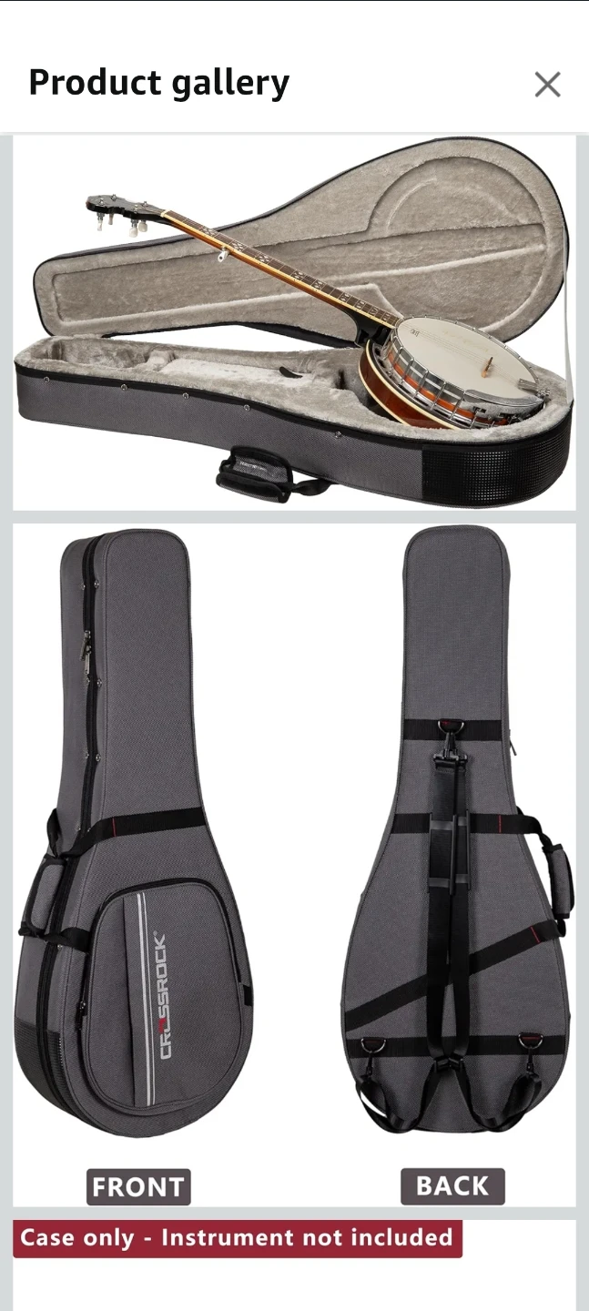 Crossrock Banjo Case - photo 4