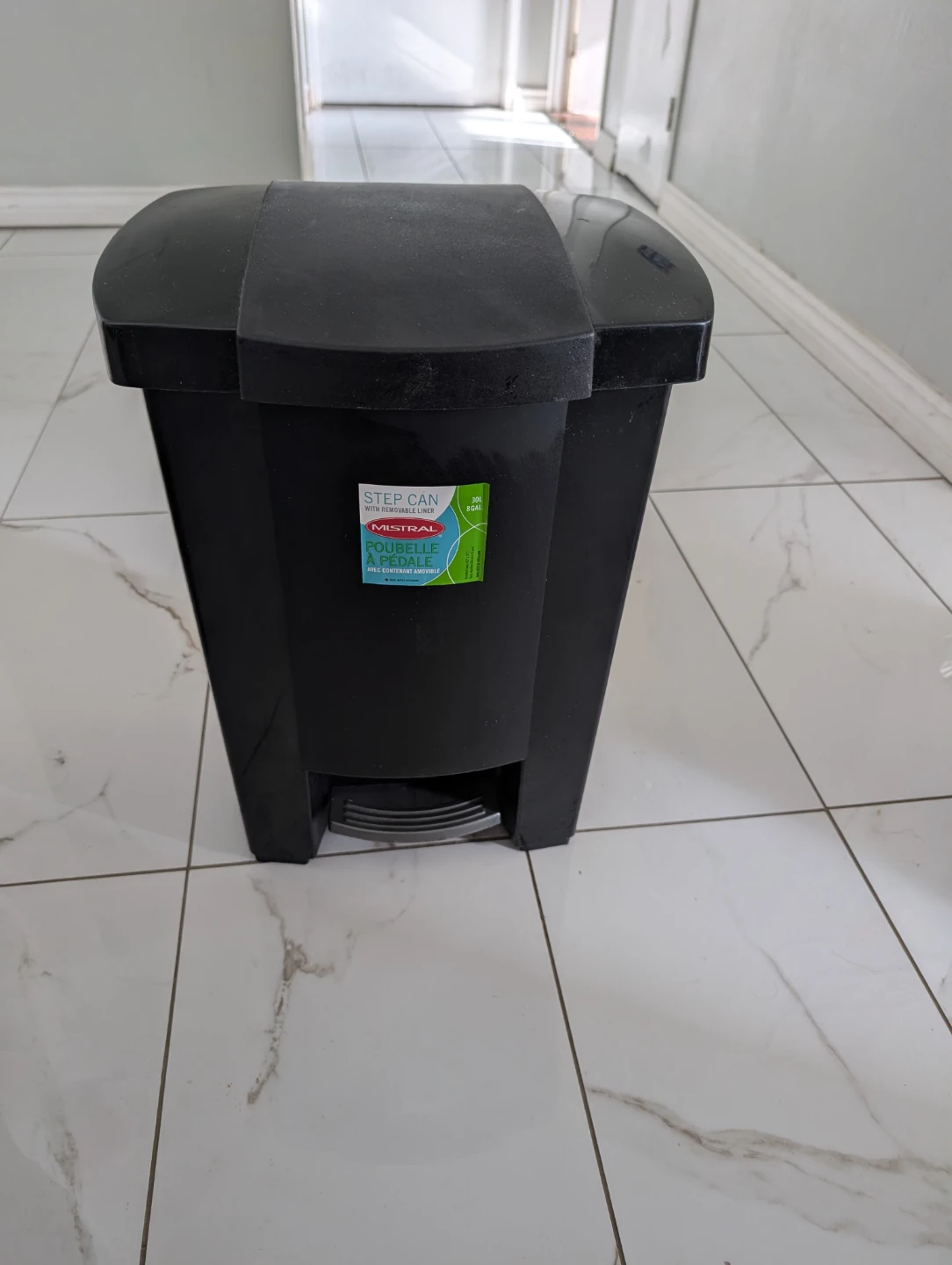 Mistral Step Can - Black Pedal Bin - photo 3