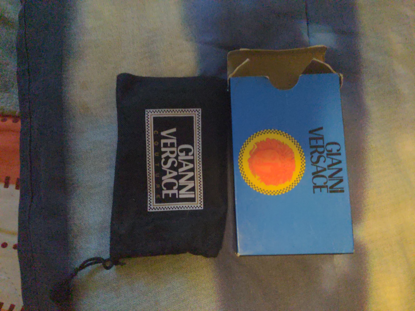 Gianni Versace Keychain with Pouch and Box - photo 3