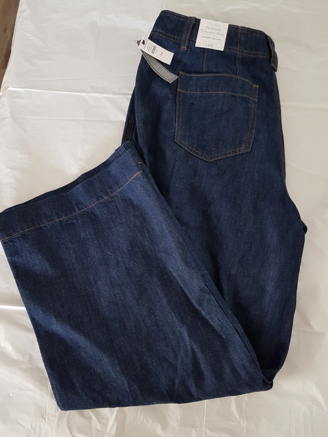 Talbots Relaxed Trouser Jean Size 14W &16W - photo 2