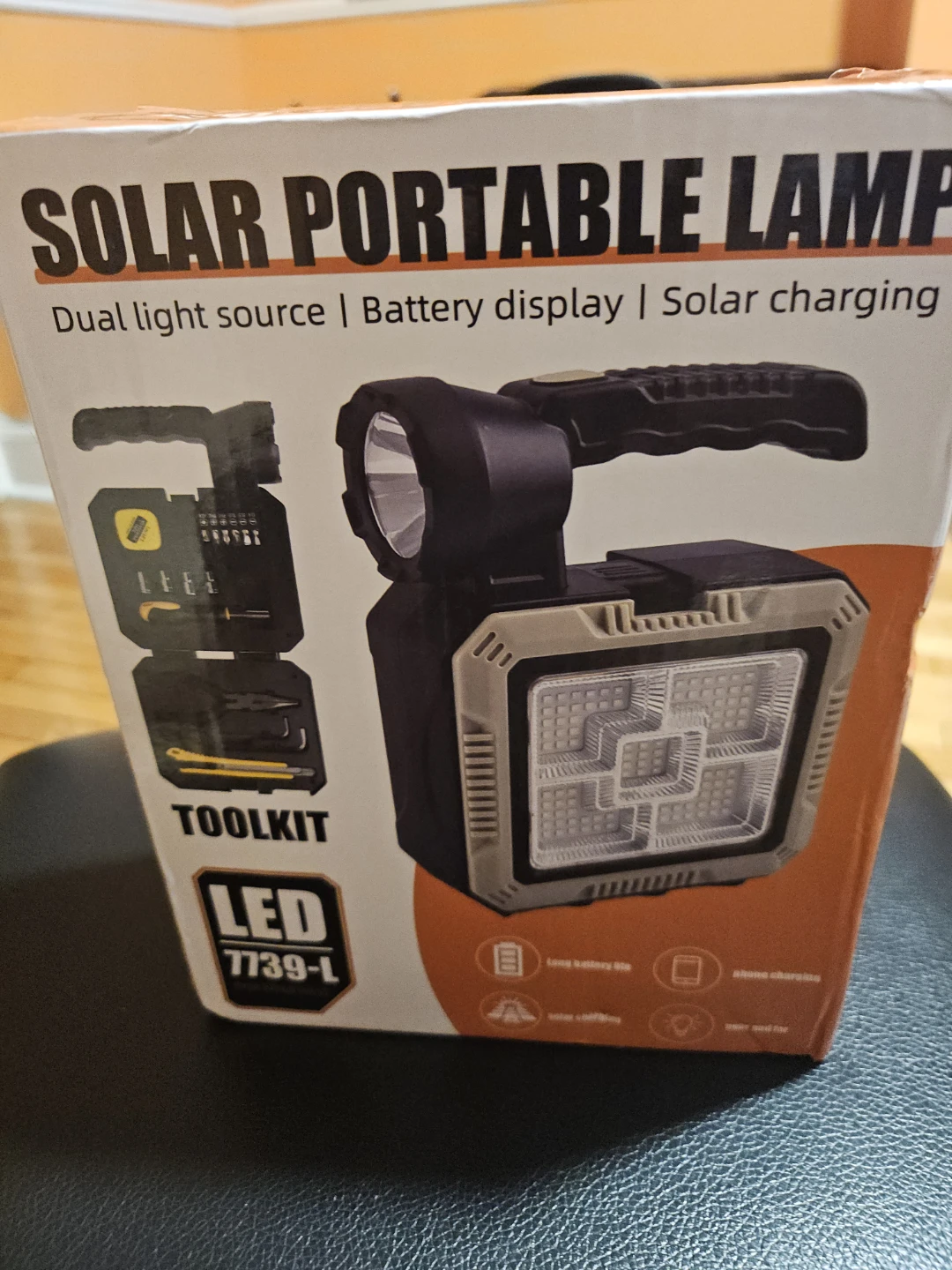 Solar Portable Lamp with Toolkit LED 7739-1