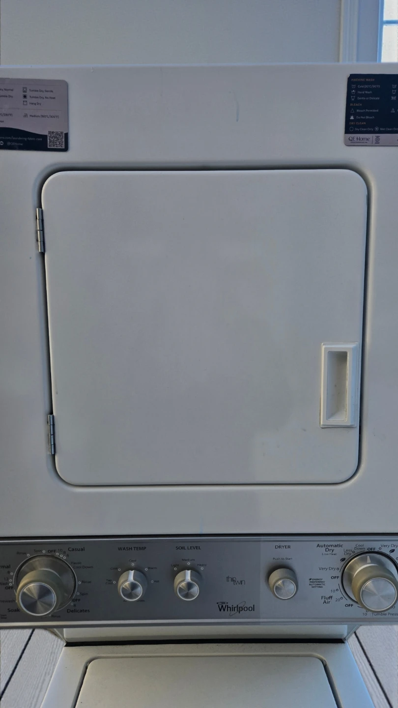 FREE DELIVERY!! 24" Whirlpool stackable Washer & Dryer $750 - photo 2