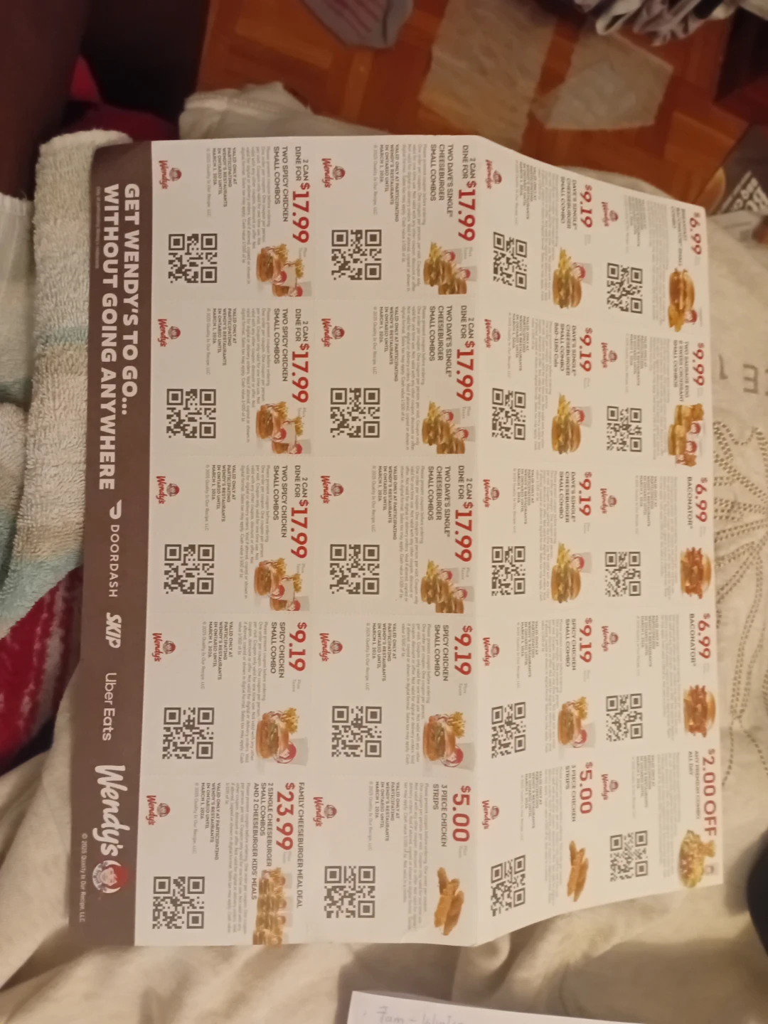 Subway & Wendy's Coupons 2 for $10 - photo 5