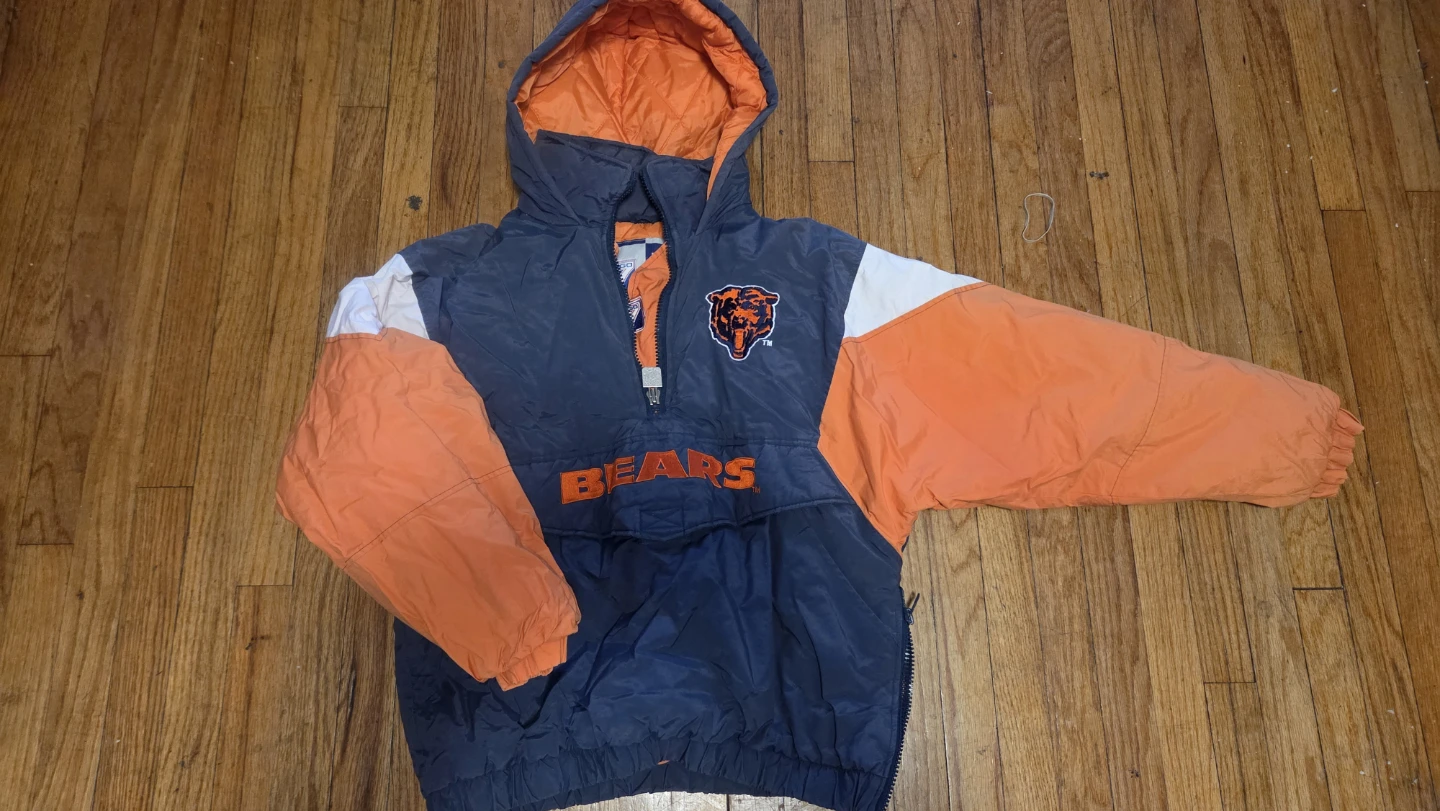 Logo 7 Chicago Bears NFL Pullover Jacket - Medium