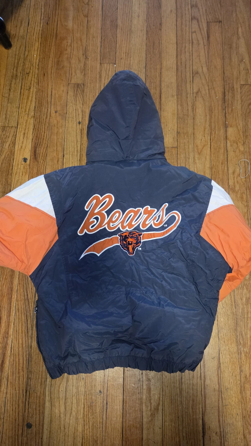 Logo 7 Chicago Bears NFL Pullover Jacket - Medium - photo 2