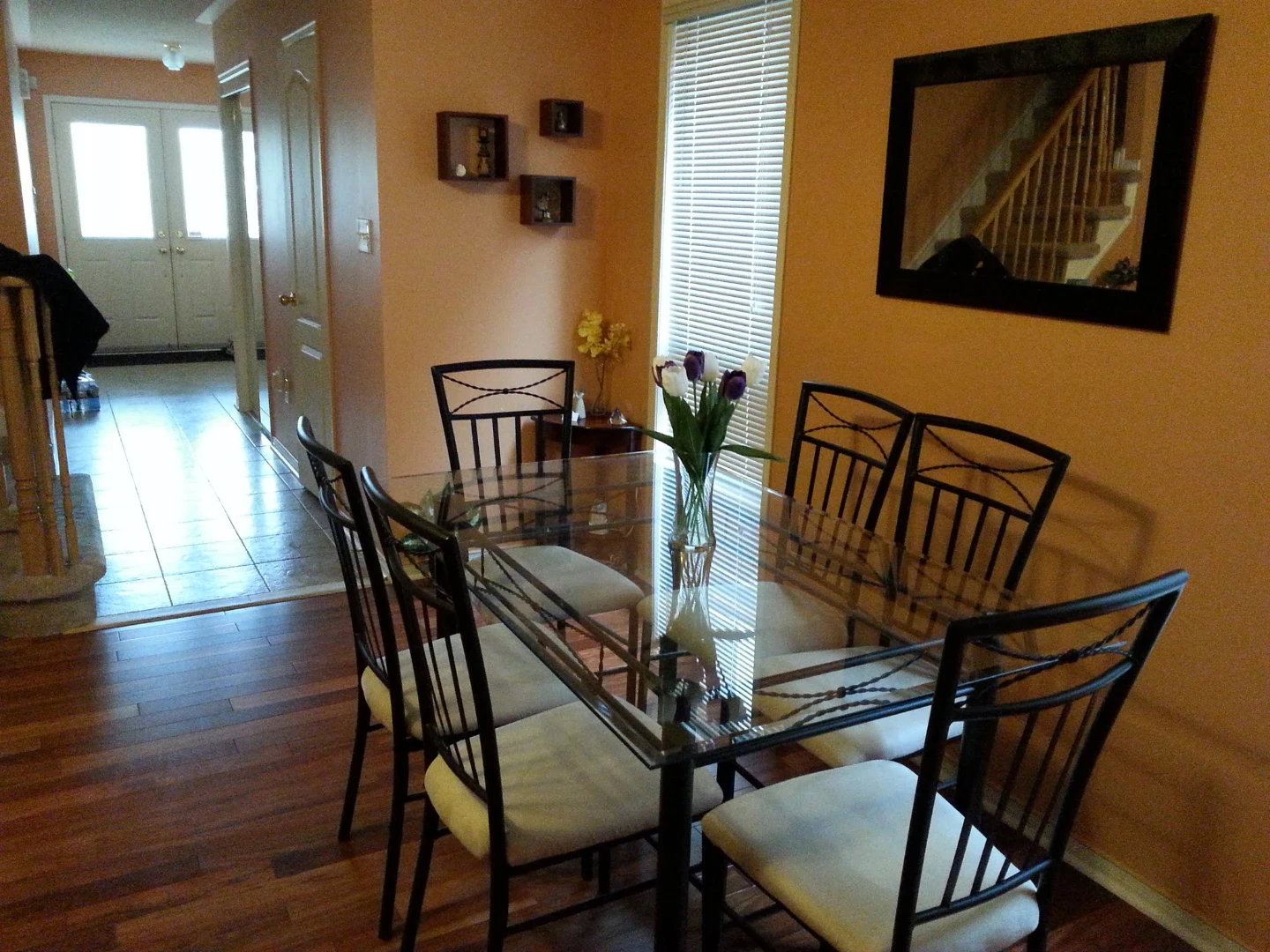 Glass Top Dining Table - photo 2
