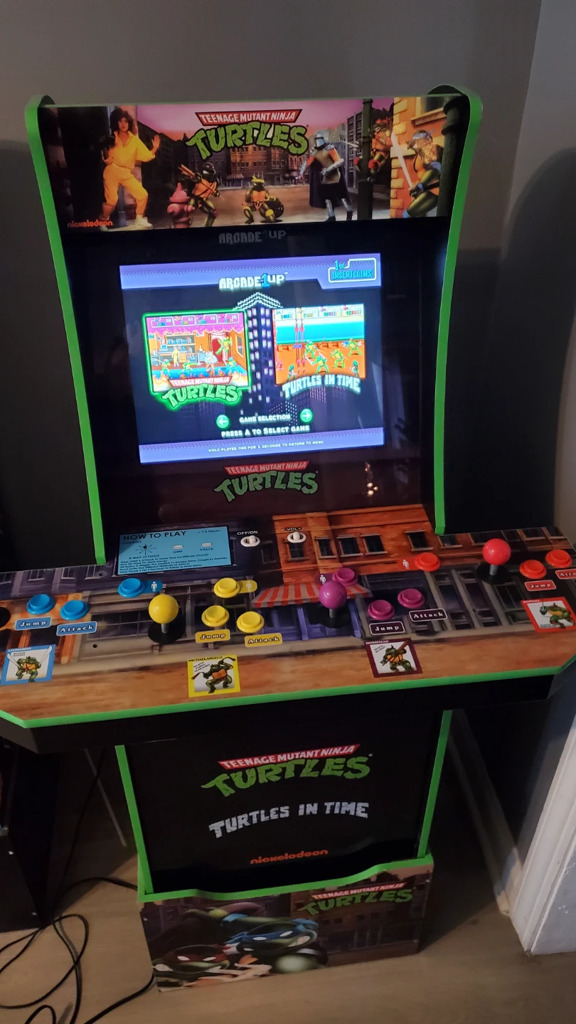 Teenage Mutant Ninja Turtles Arcade Cabinet