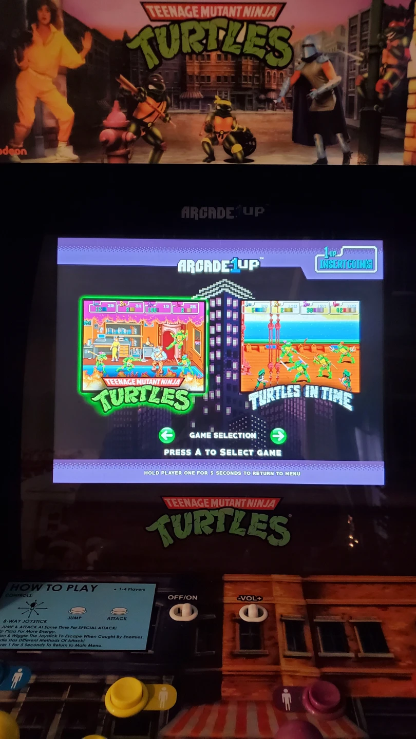 Teenage Mutant Ninja Turtles Arcade Cabinet - photo 4