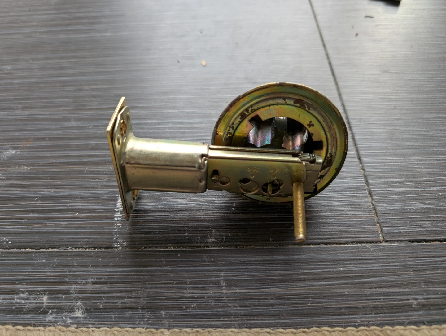 Brass Double-sided Deadbolt Lock - photo 3