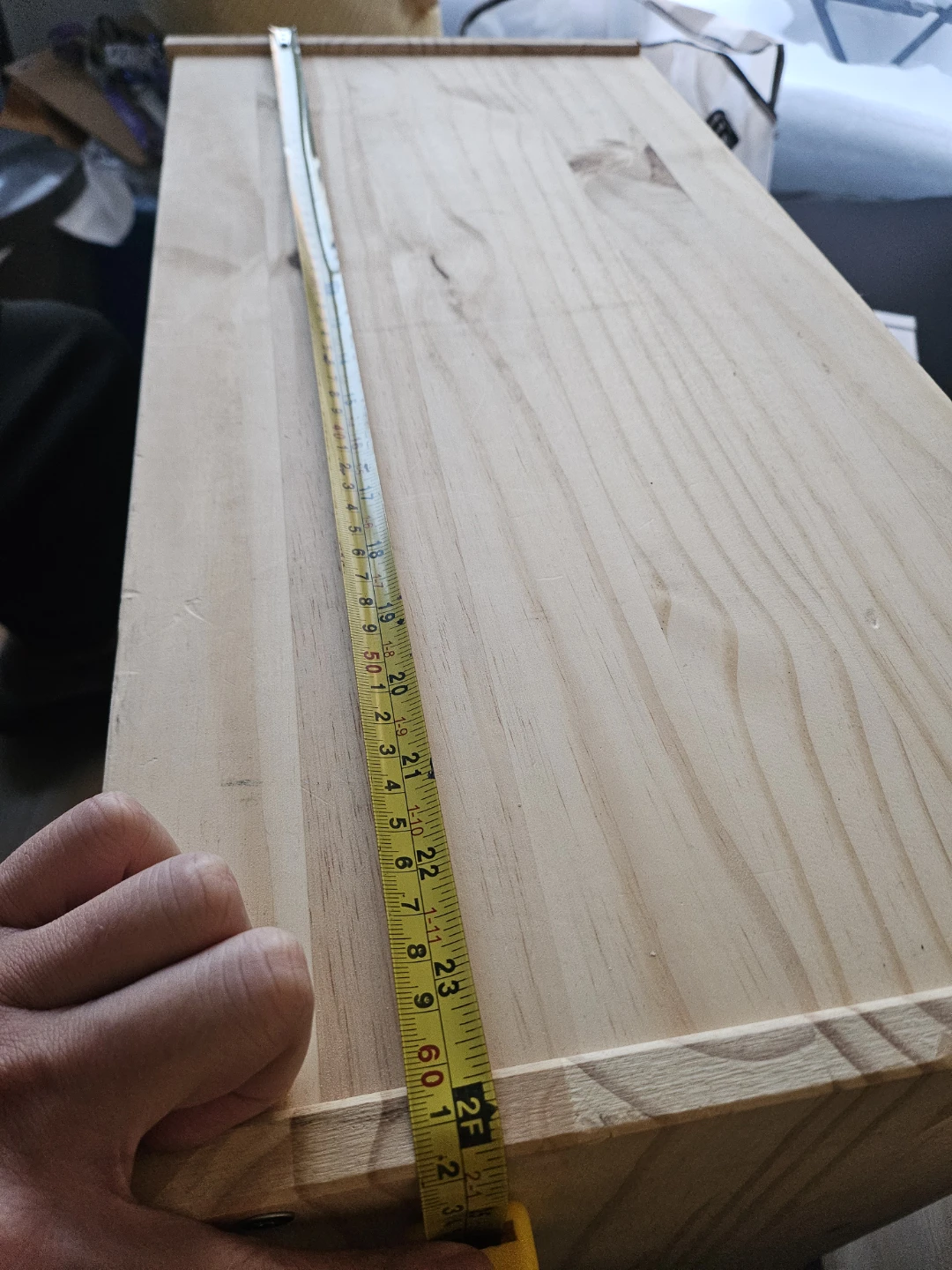 IKEA small wooden chest drawer - photo 4