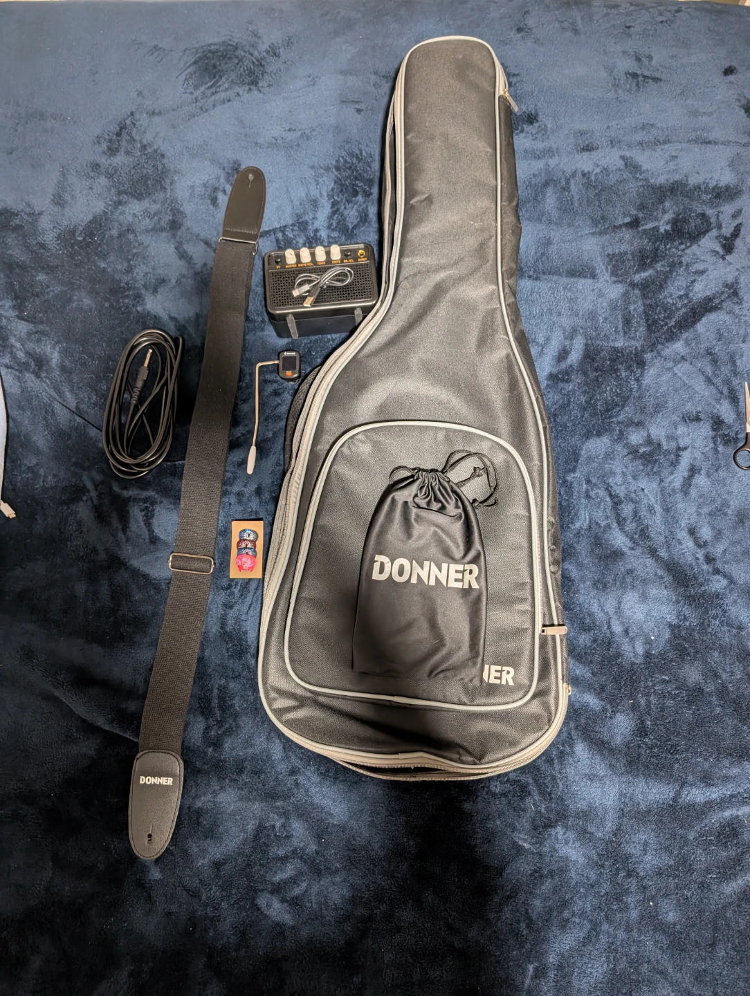 Donner DST-152 Electric Guitar (Blue) - photo 2