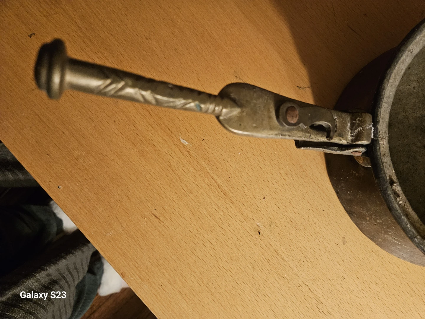 Vintage Copper Pot with Handle - photo 5