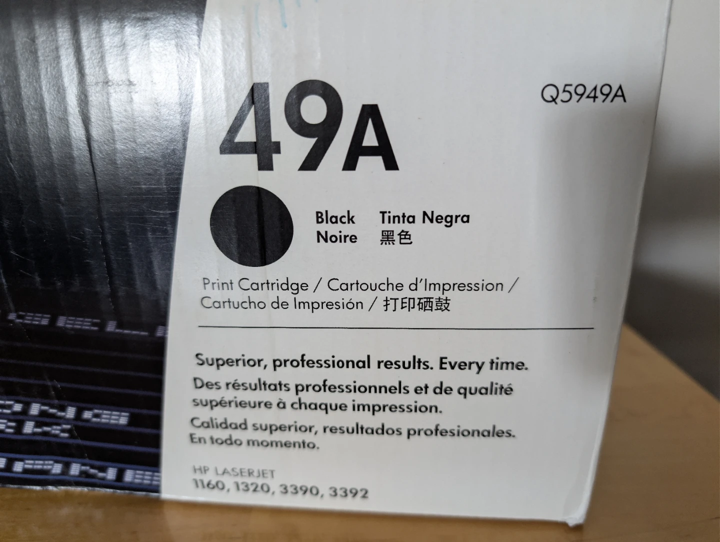 HP LaserJet 49A Black Toner Cartridge Q5949A - photo 2