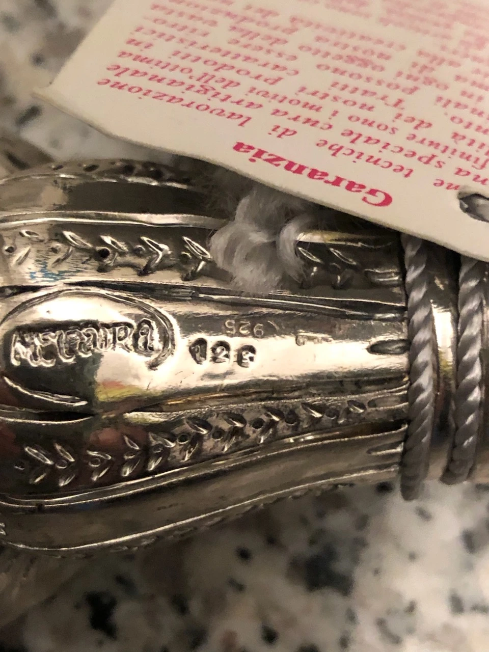 Italian Silver Eagle Handle - photo 2
