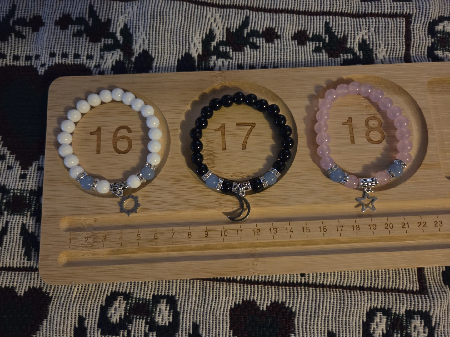 Luminous Celestial Friendship Bracelet Set- glow in the dark. - photo 2