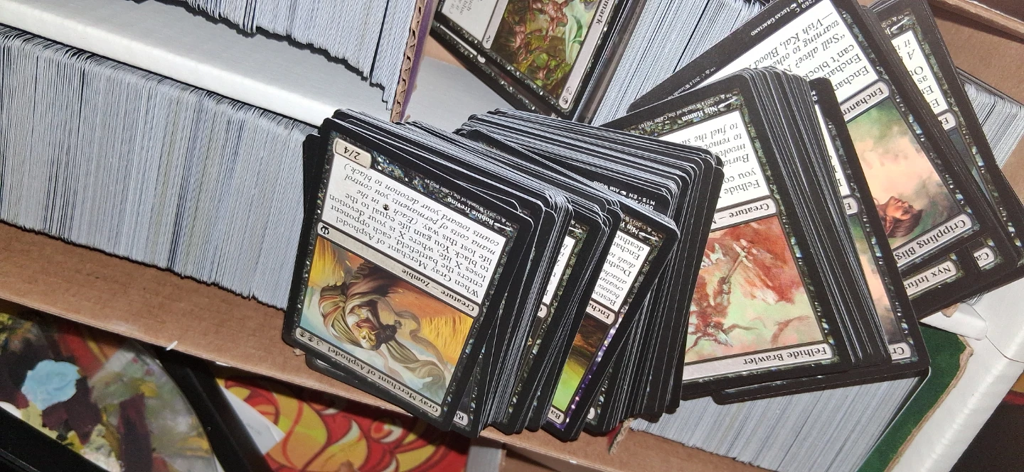 Sorted Magic The Gathering bulk Cards - photo 4