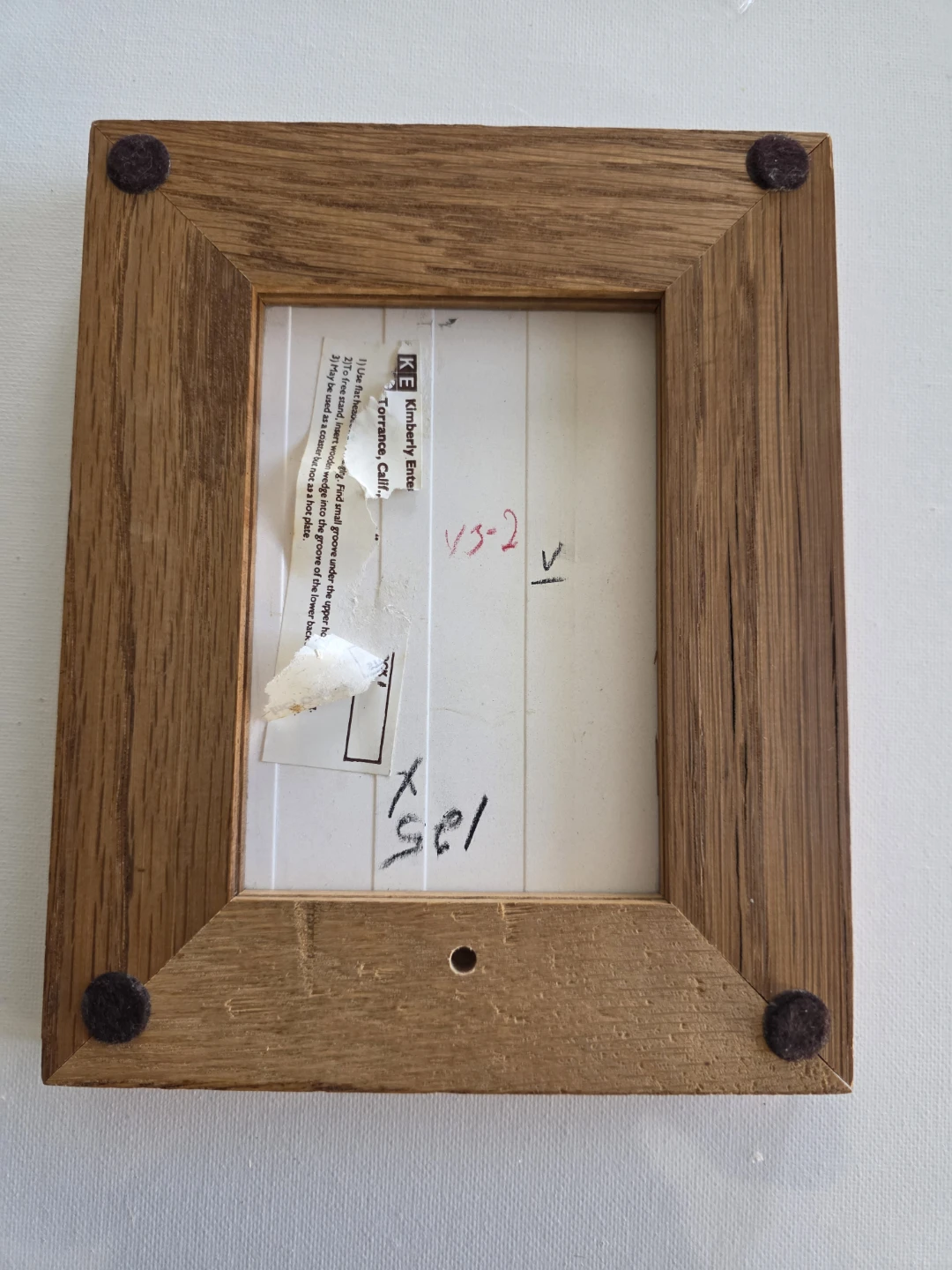 Clown Picture in Wood Frame on ceramic tile - photo 2