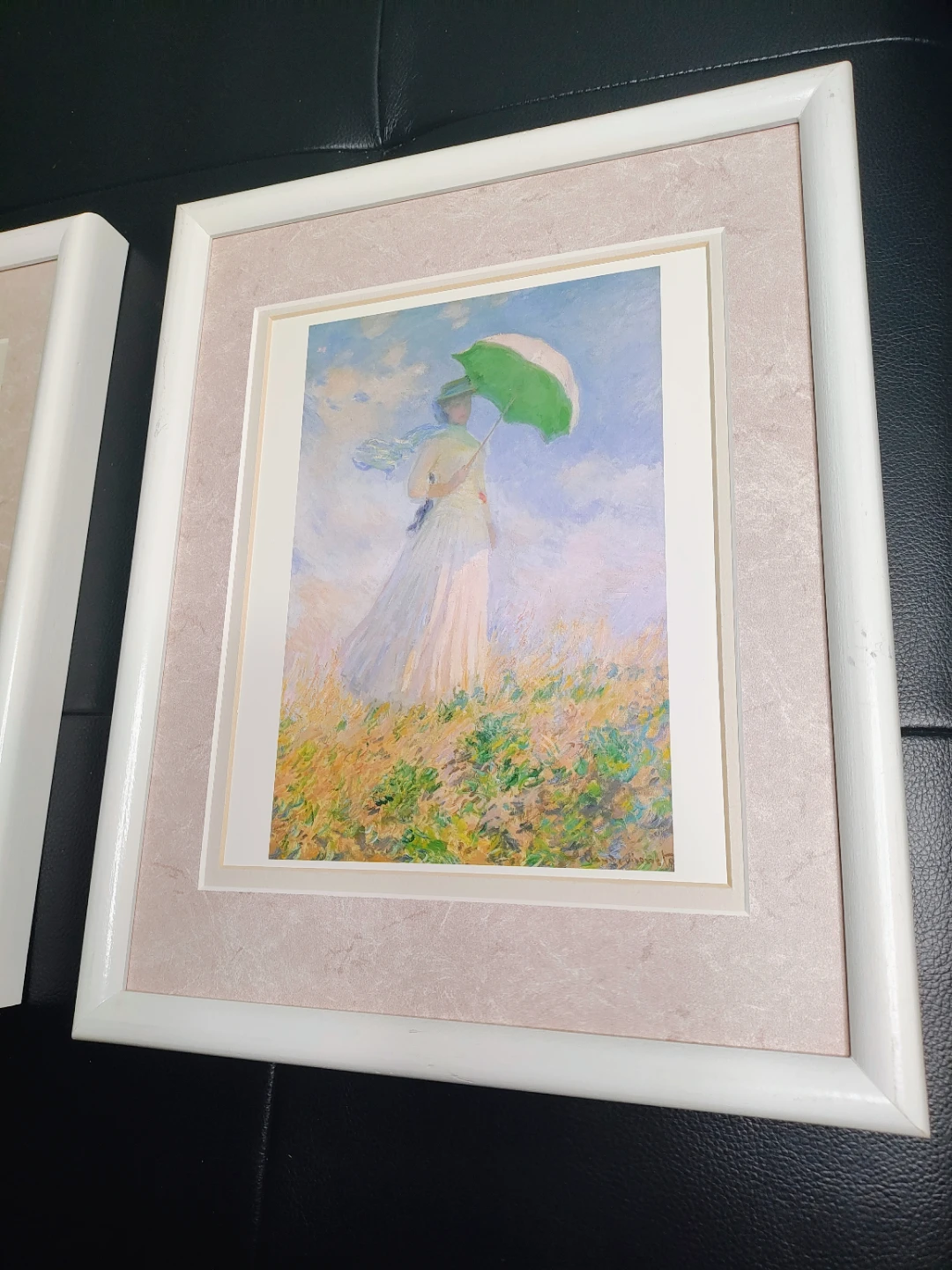 Pair of Claude Monet Prints – Femme à l’Ombrelle (1886) - photo 5