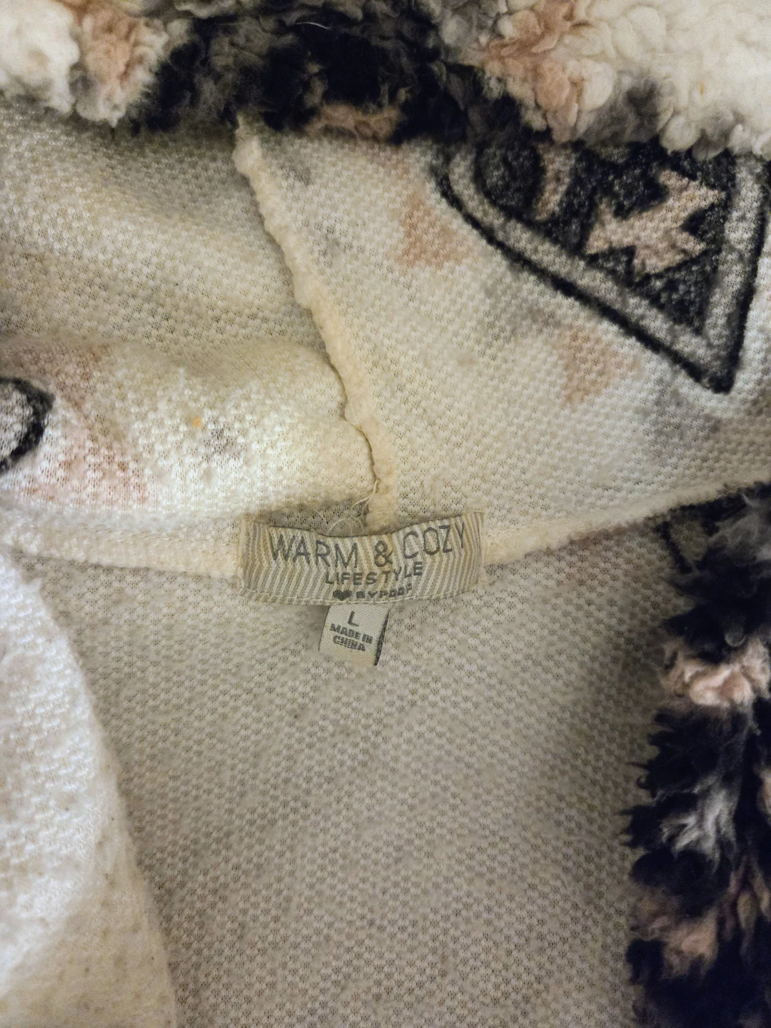 Warm & Cozy Lifestyle Cardigan - Size Large - photo 4