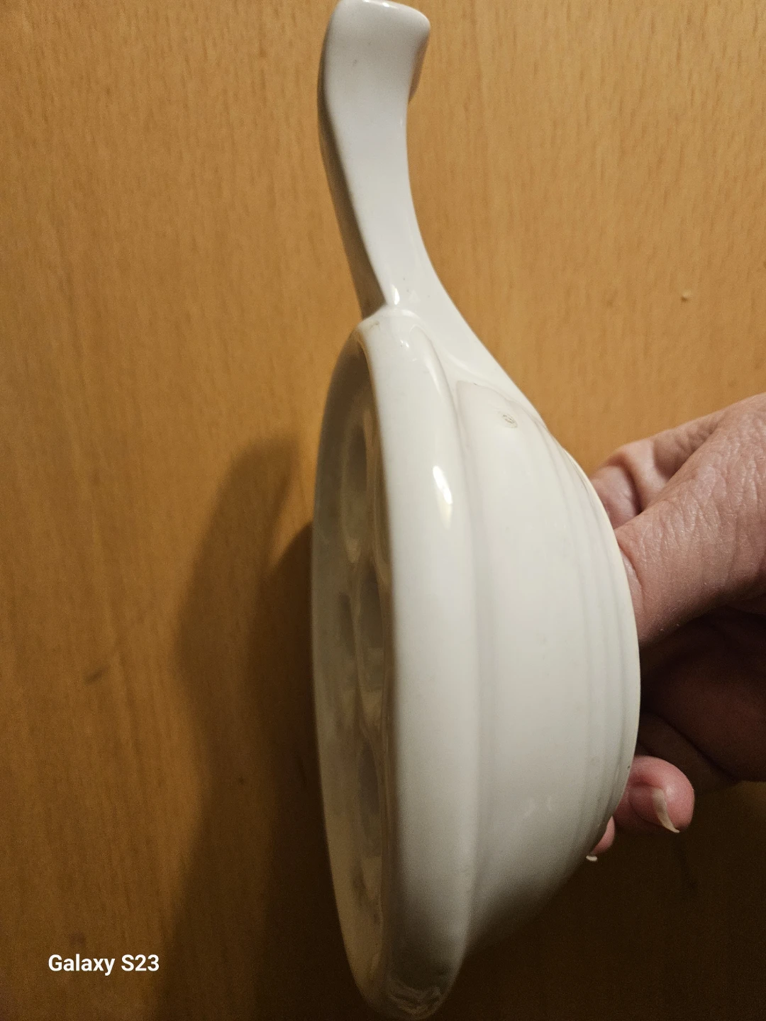 Escargot Dish - White Ceramic - photo 3