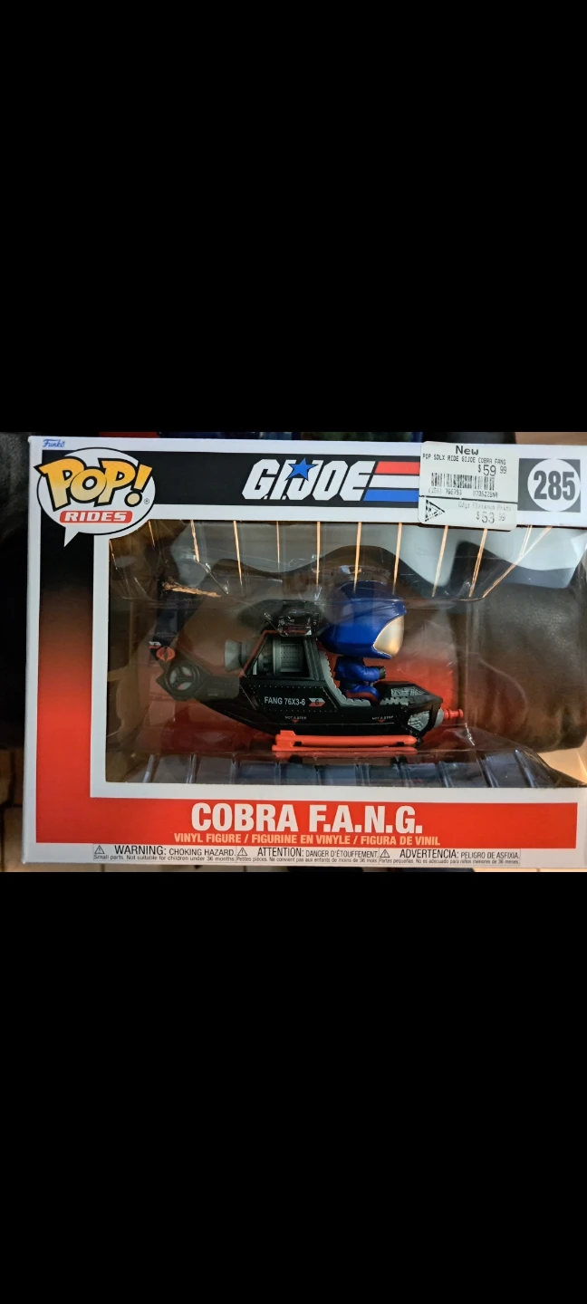 New Funko Pop! Rides G.I. Joe Cobra F.A.N.G. - photo 2