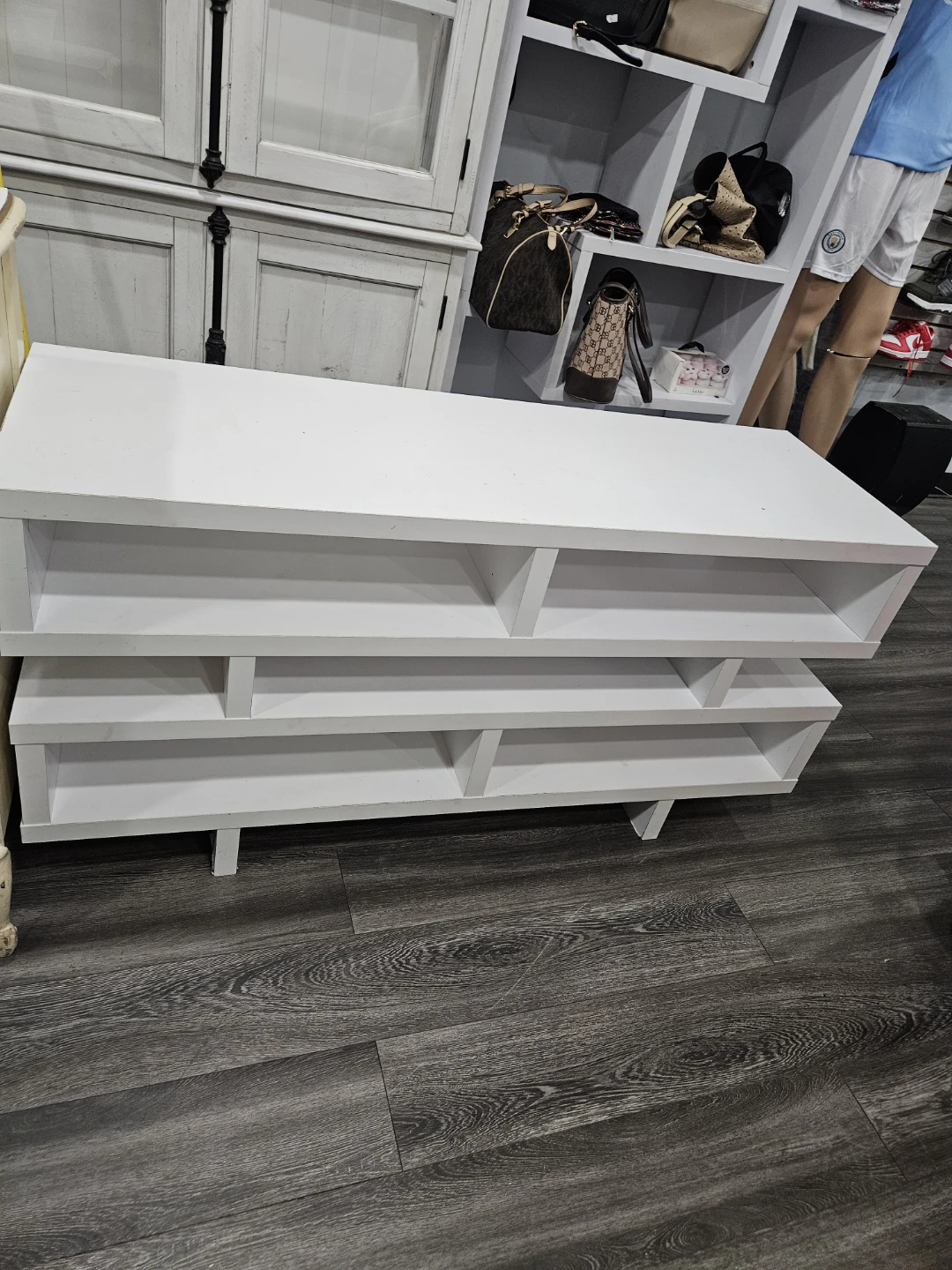 White Wooden Shelf