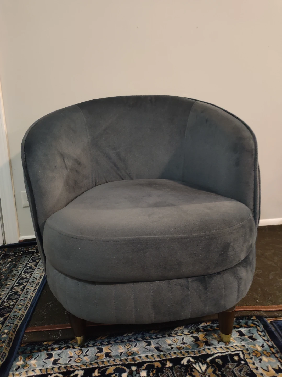 Gray upholstered Accent Chair 🥕 - photo 3