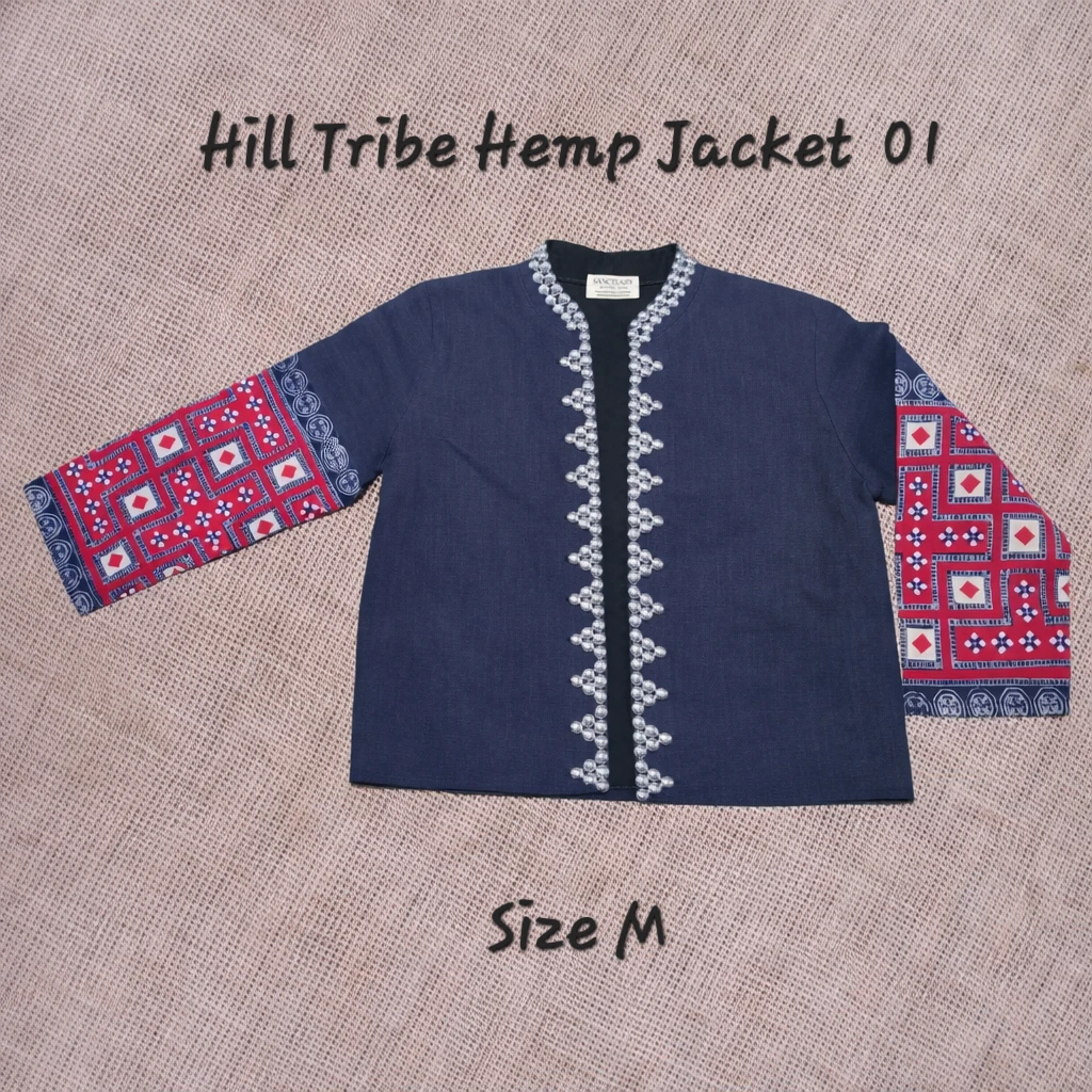 Hill Tribe Hemp Jacket - Size M - photo 2
