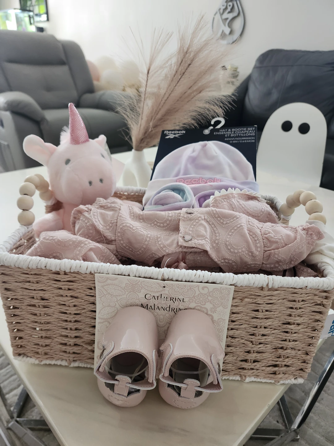 Baby Clothes Bundle - Reebok Hat & Bootie Set