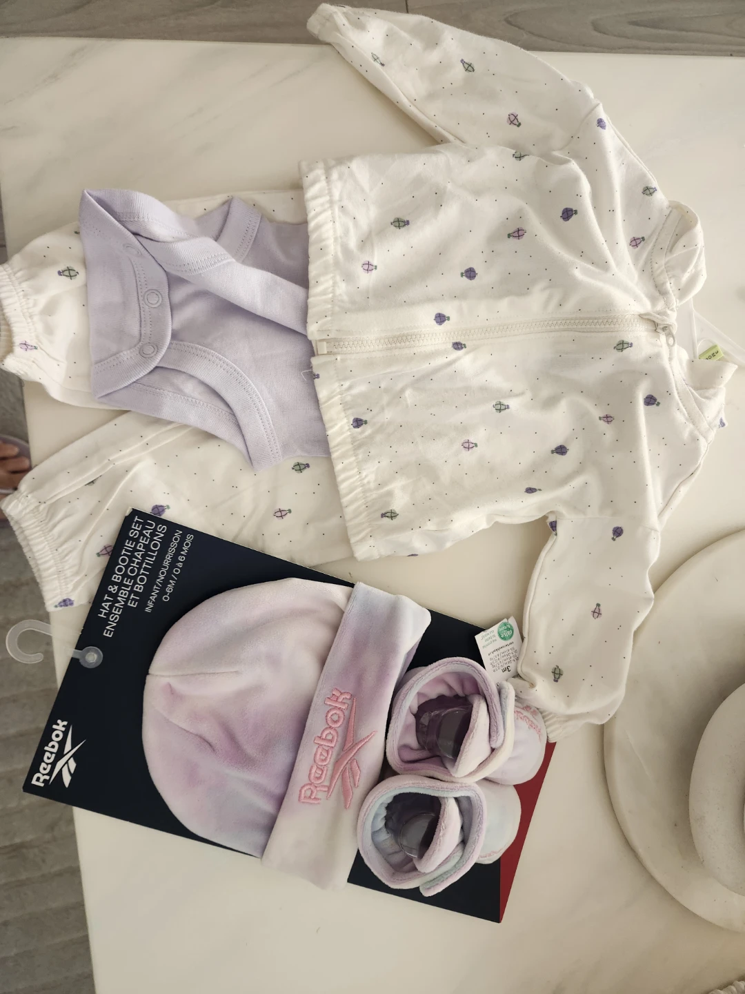 Baby Clothes Bundle - Reebok Hat & Bootie Set - photo 4