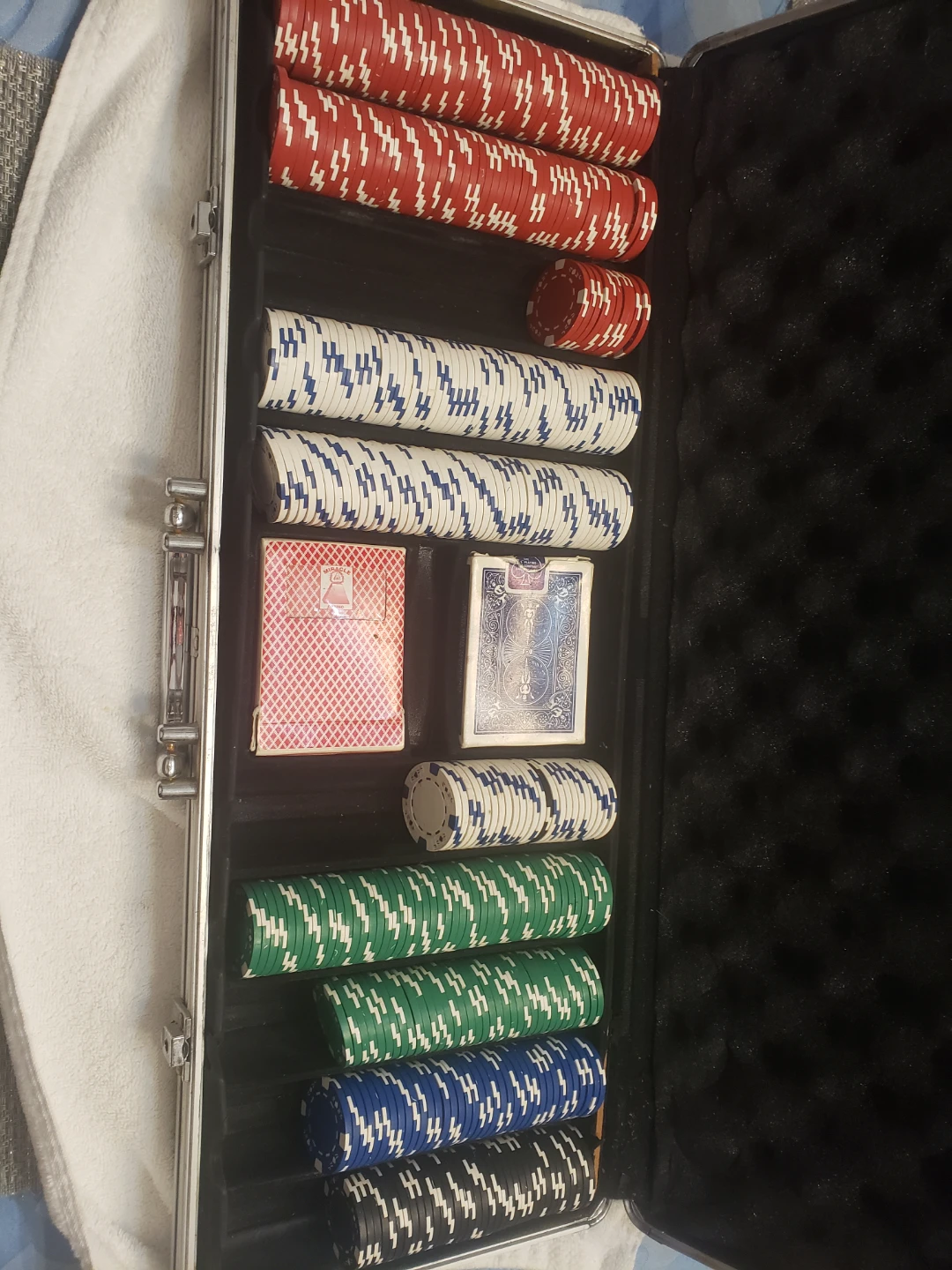 Poker Set with Case