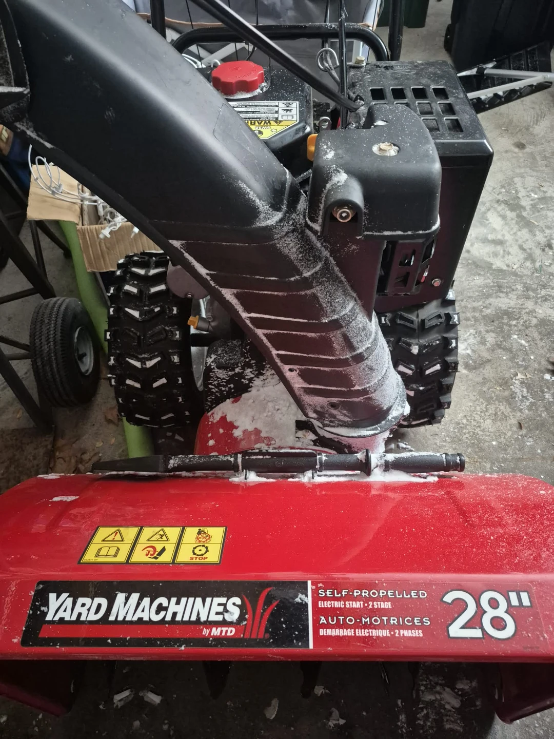 Yard Machines by MTD 28" Snowblower - photo 2