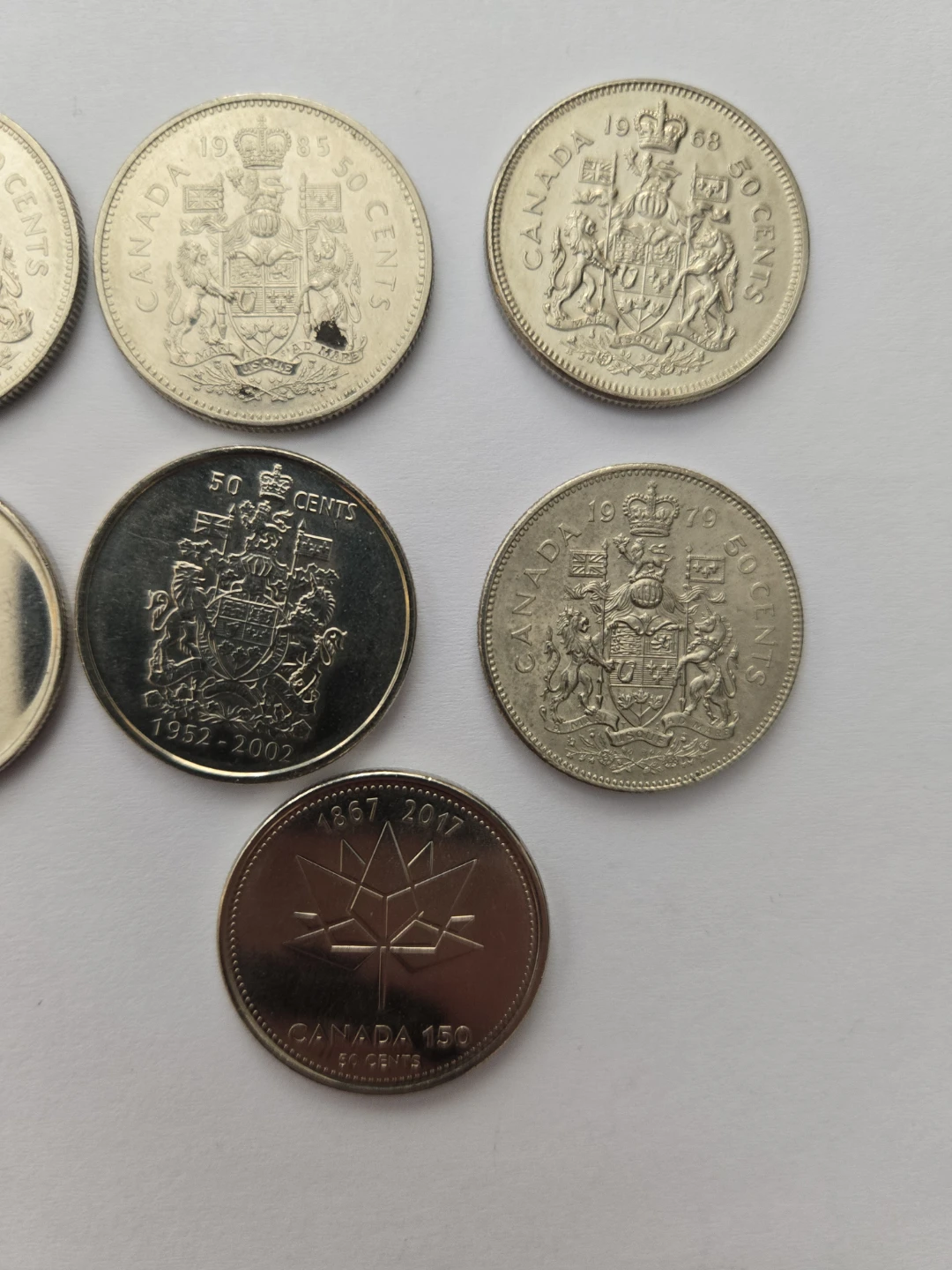 Collection of Canadian 50 Cent Coins - photo 2