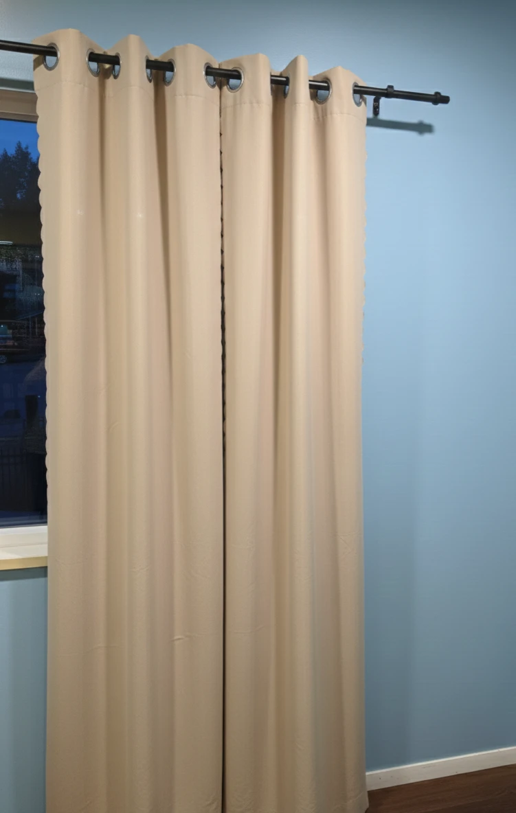 Beige Curtains - photo 2