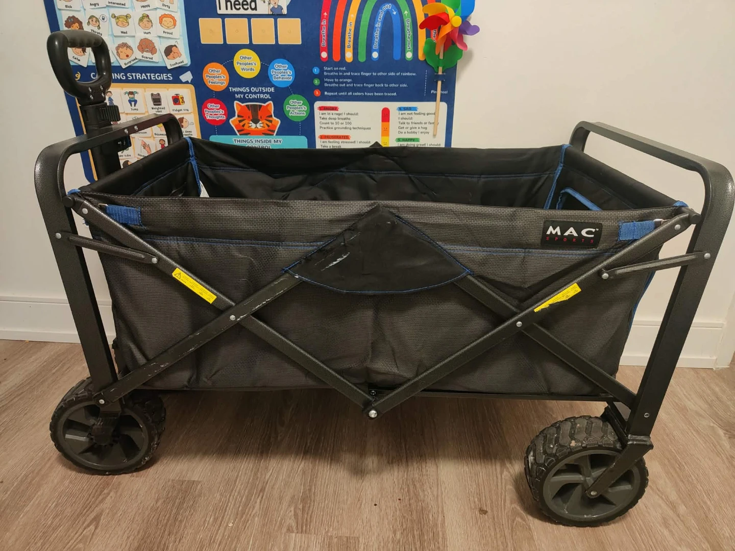 MAC Sports Collapsible Folding Outdoor Utility Wagon